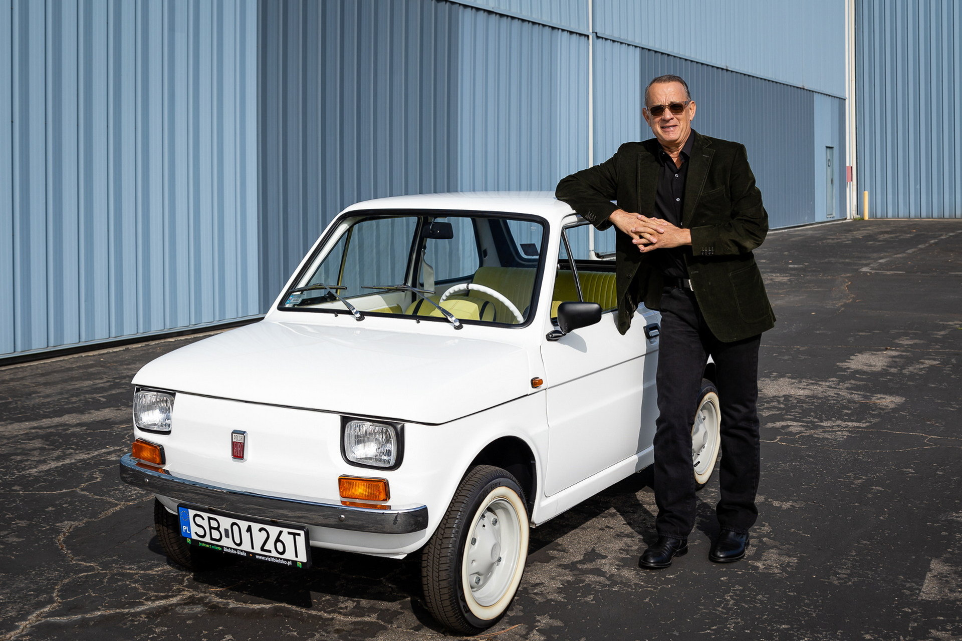 Tom Hanks’ 1974 Polski Fiat 126p Auctioned For $83,500, All Proceeds Go To Charity