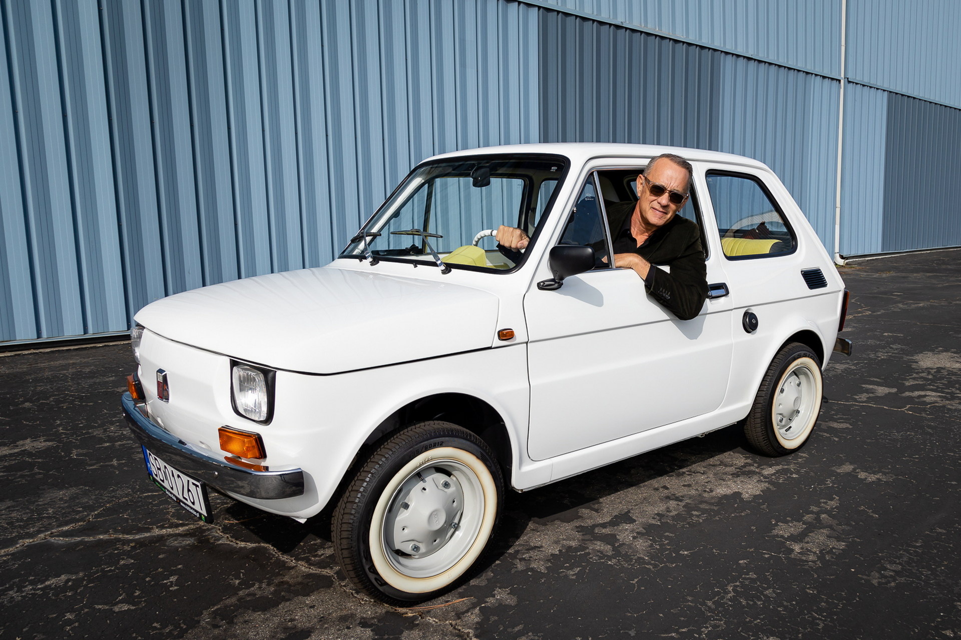 Tom Hanks’ 1974 Polski Fiat 126p Auctioned For $83,500, All Proceeds Go To Charity