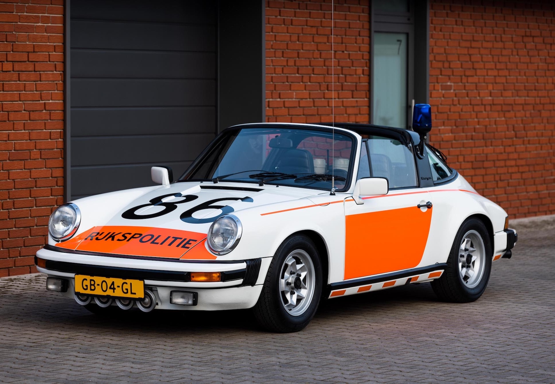 Getting Busted For Speeding Would Be A Pleasure If This Vintage Dutch 911 Patrol Car Was Chasing You Down