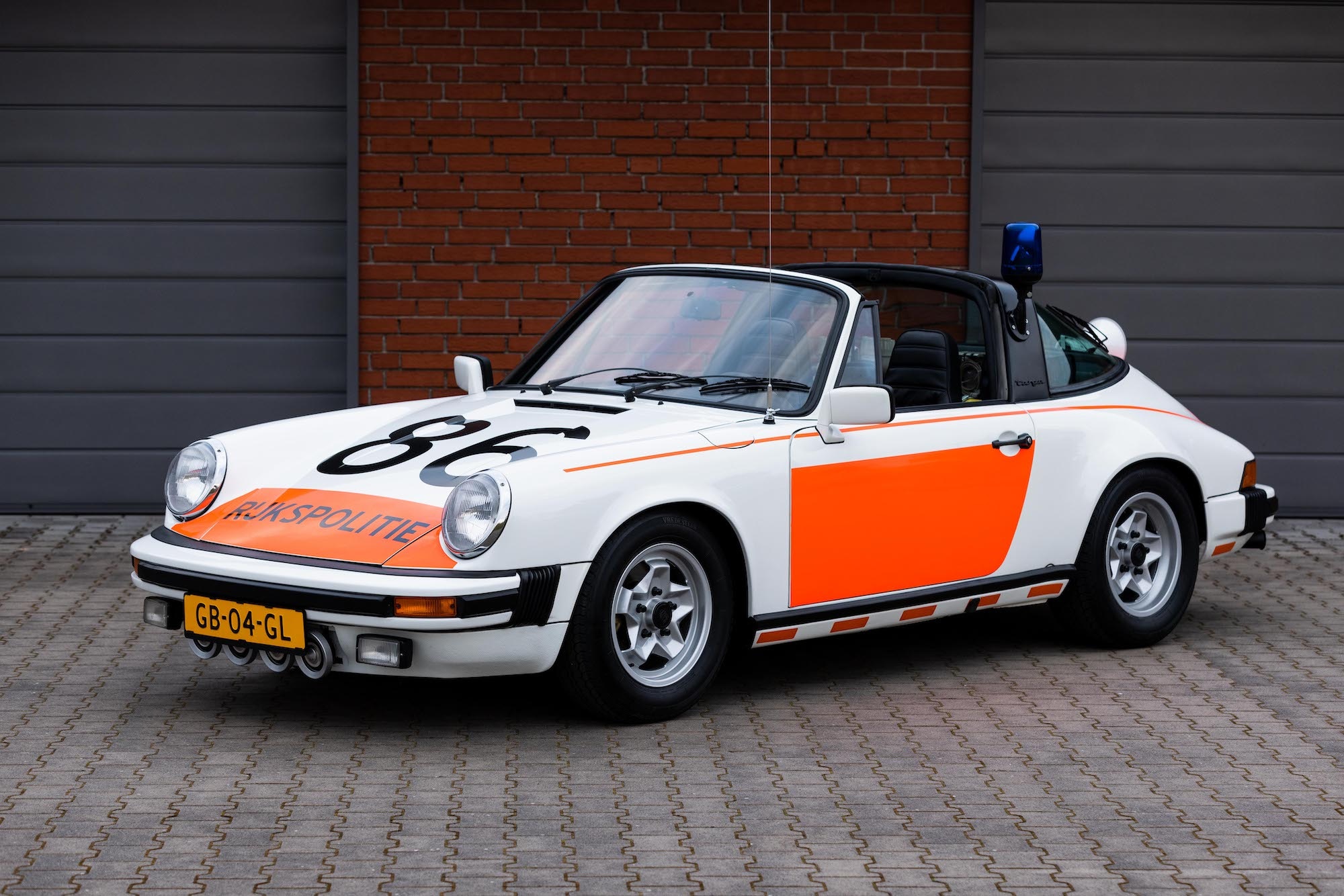 Getting Busted For Speeding Would Be A Pleasure If This Vintage Dutch 911 Patrol Car Was Chasing You Down