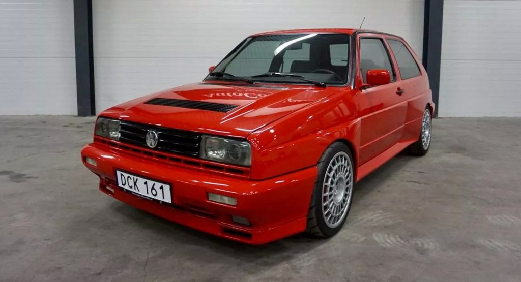  Modified VW Golf Rallye Homologation Special With Ultra Low Mileage Shows Up For Sale