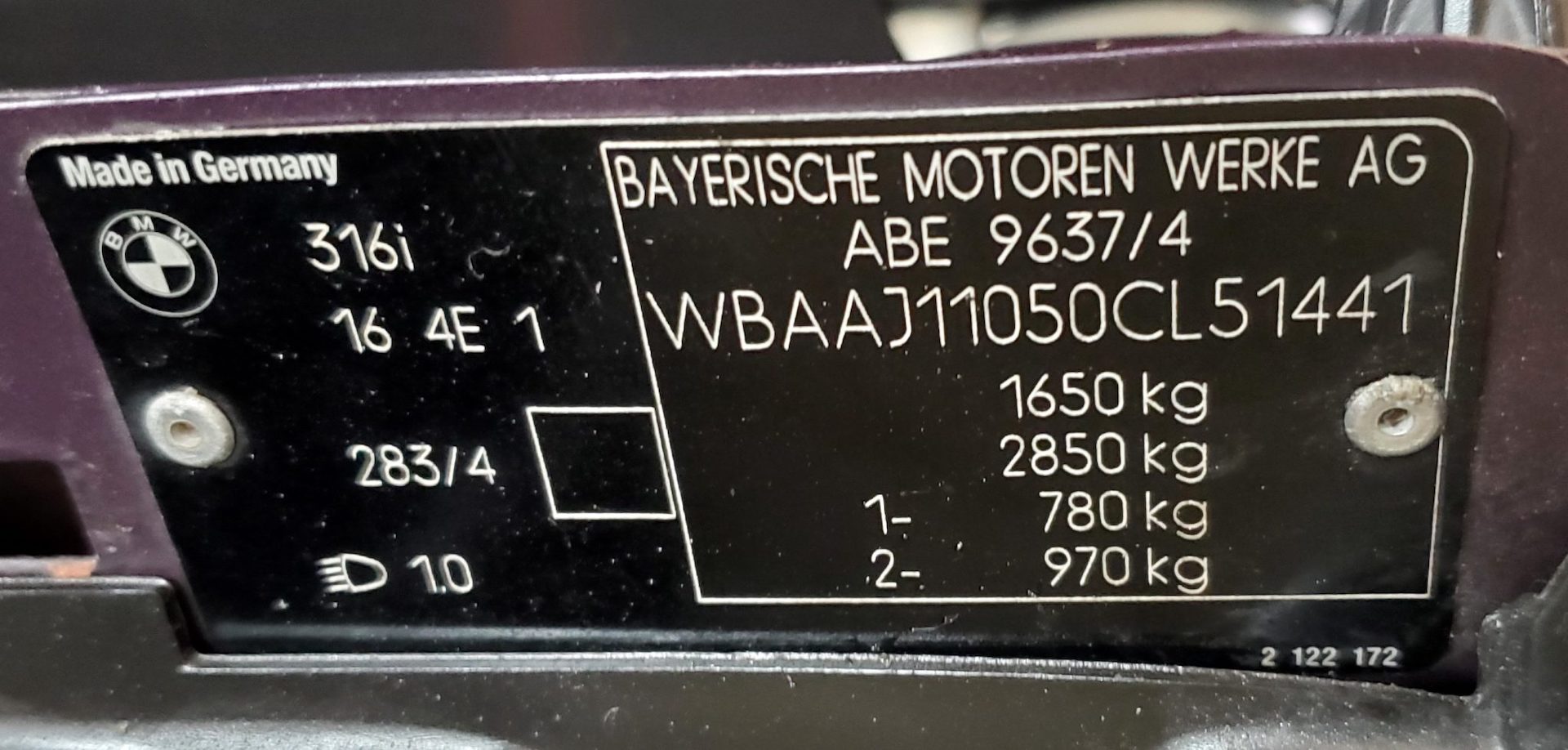 Buy This Violet 1993 BMW 316i Touring 5-Speed Before My Editor Does