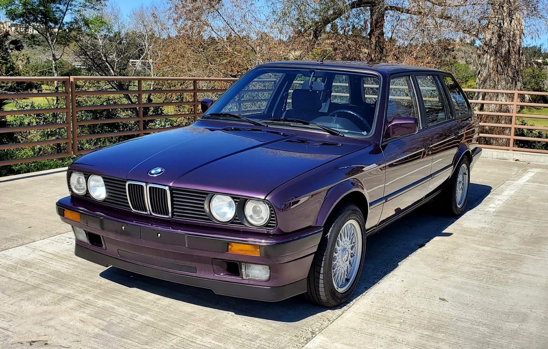 Buy This Violet 1993 BMW 316i Touring 5-Speed Before My Editor Does