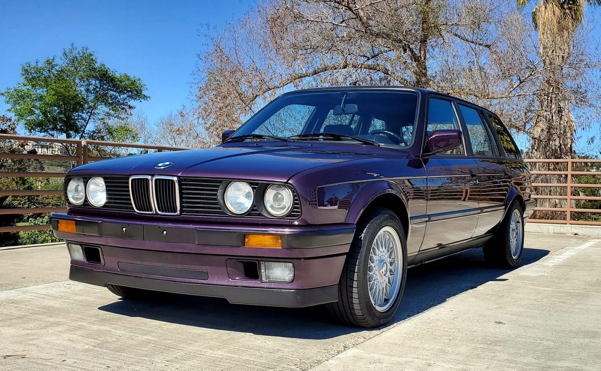 Buy This Violet 1993 BMW 316i Touring 5-Speed Before My Editor Does