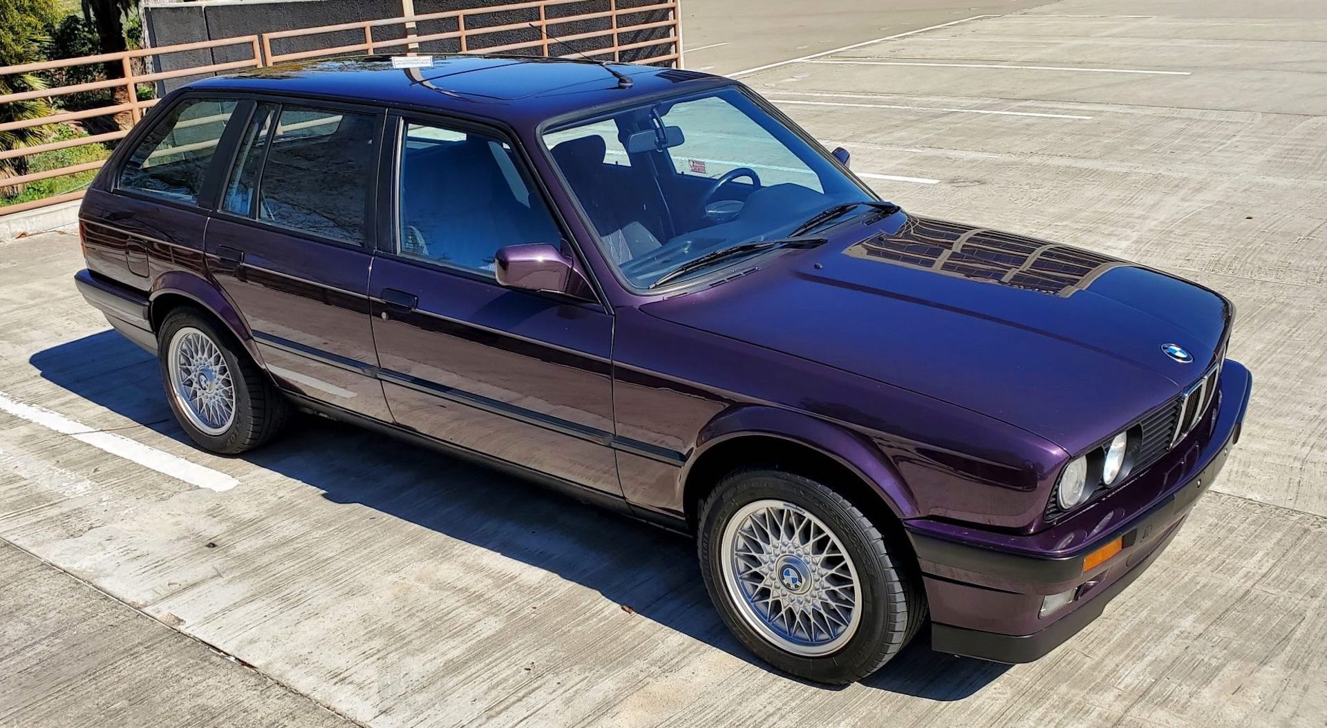 Buy This Violet 1993 BMW 316i Touring 5-Speed Before My Editor Does