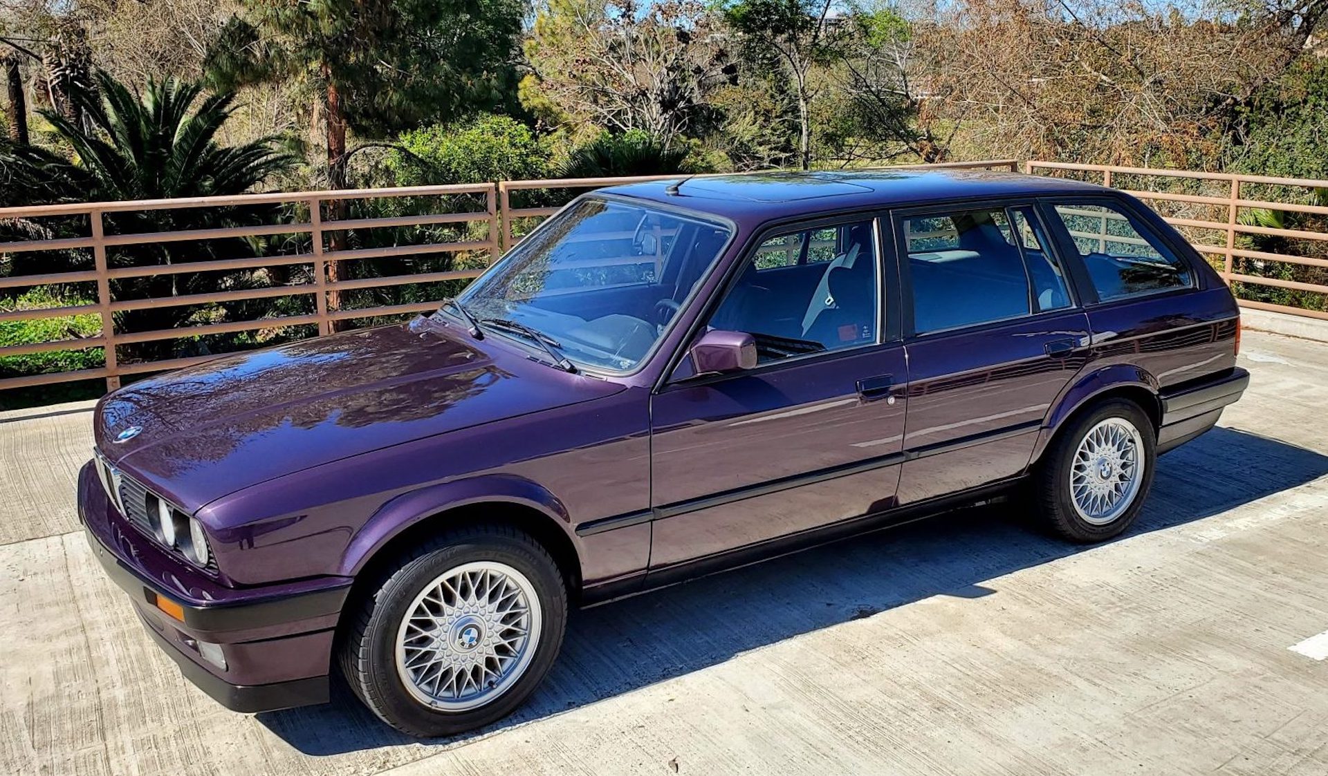 Buy This Violet 1993 BMW 316i Touring 5-Speed Before My Editor Does