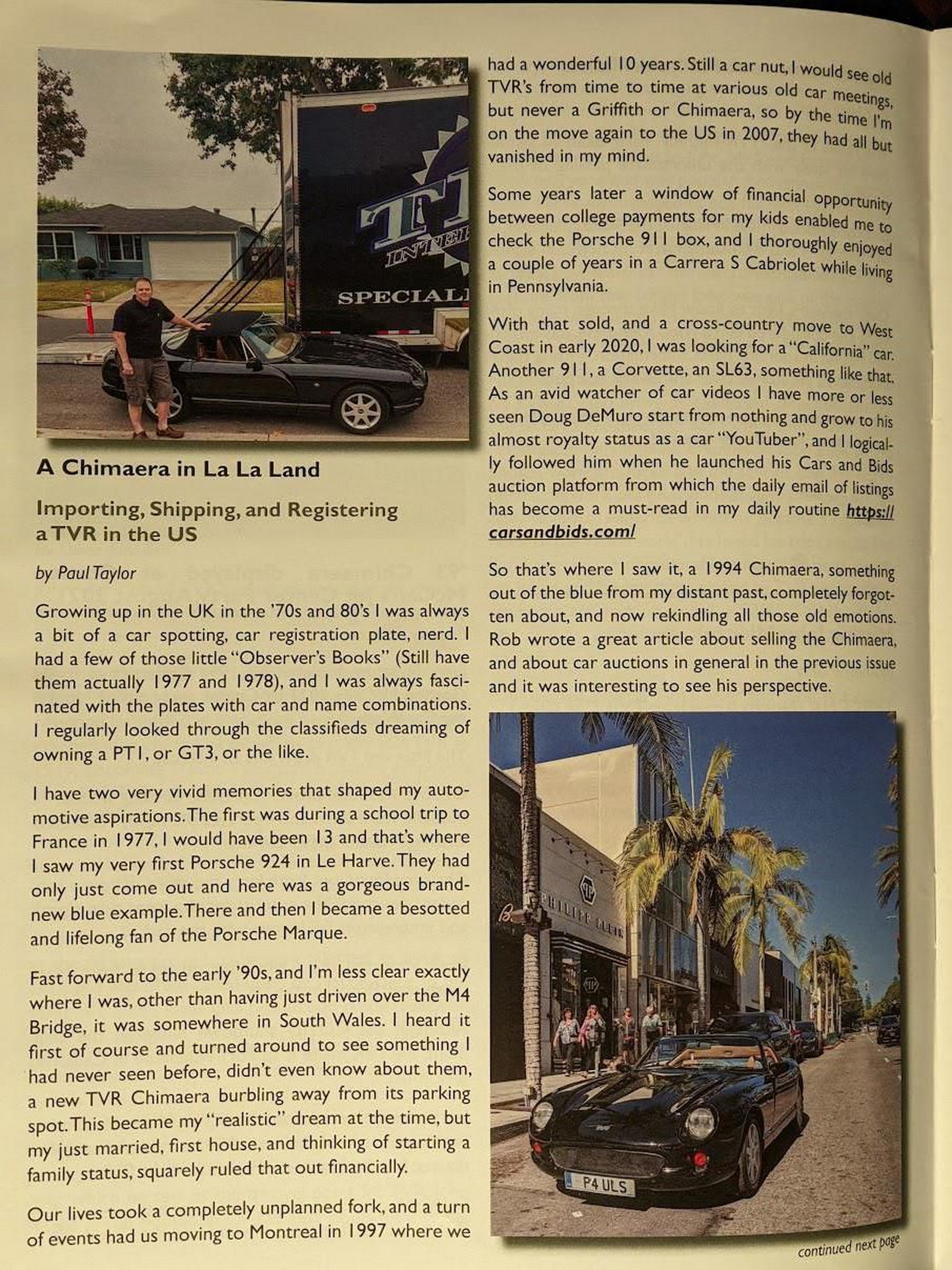 The TVR Chimera Is Beautiful, Beastly, Full Of Quirks And Incredibly British