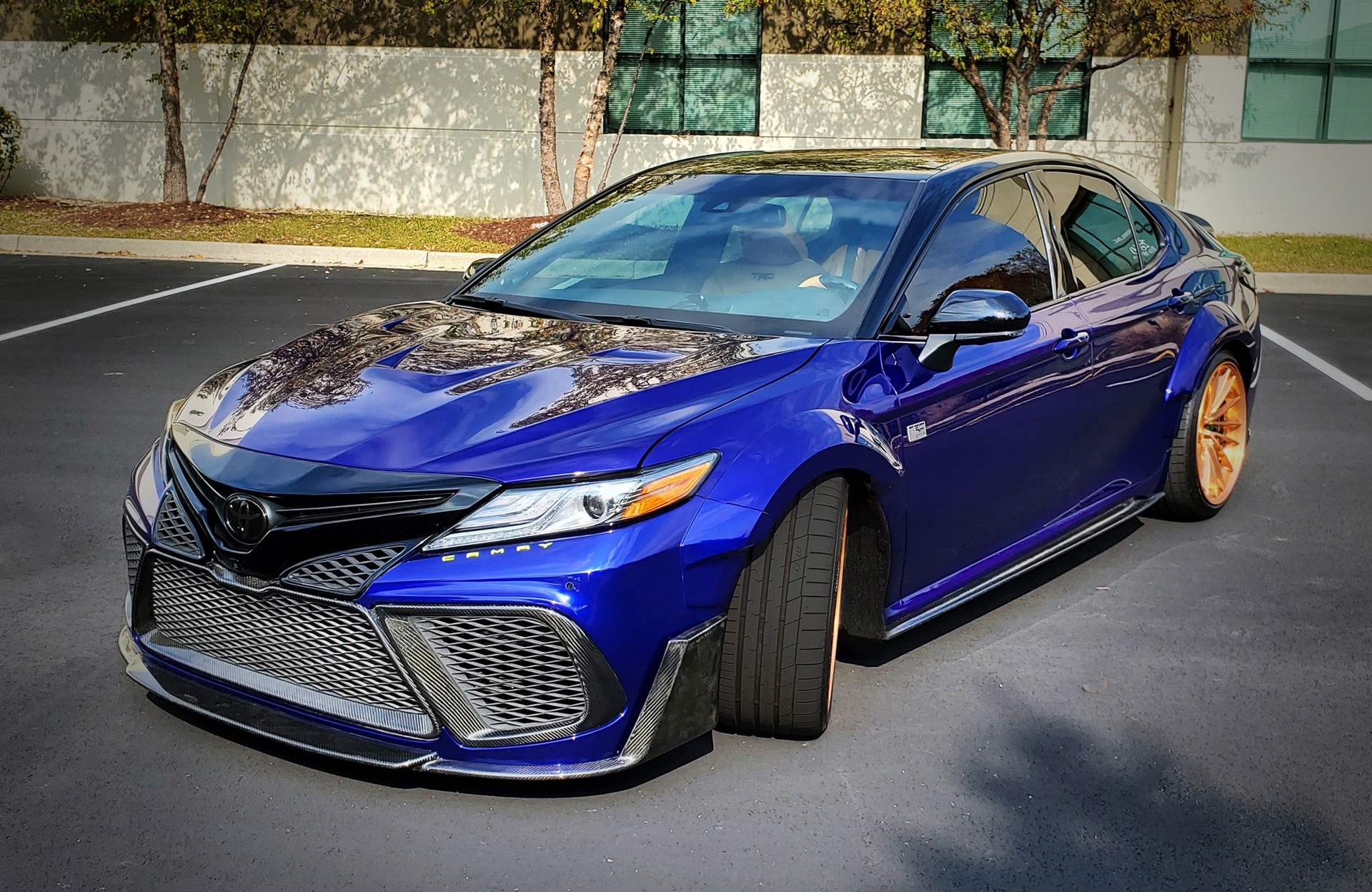 Rutledge Wood’s Blurple Toyota Camry SEMA Cost Over $100k To Build, Could Be Yours For $39k