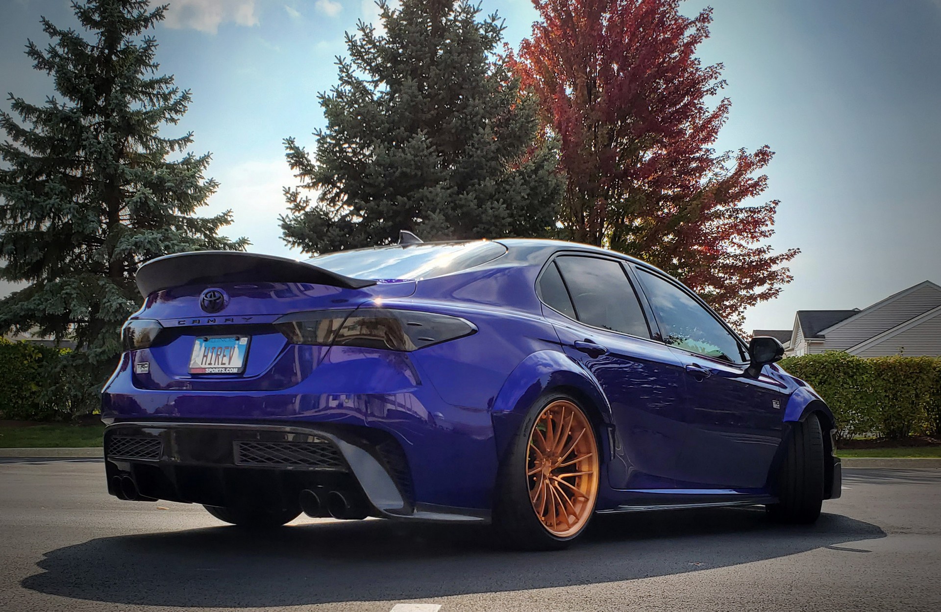 Rutledge Wood’s Blurple Toyota Camry SEMA Cost Over $100k To Build, Could Be Yours For $39k