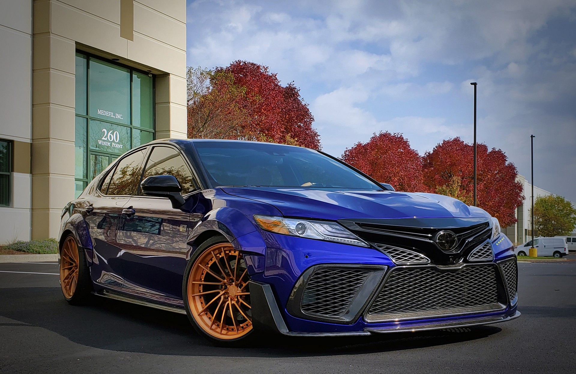 Rutledge Wood’s Blurple Toyota Camry SEMA Cost Over $100k To Build, Could Be Yours For $39k