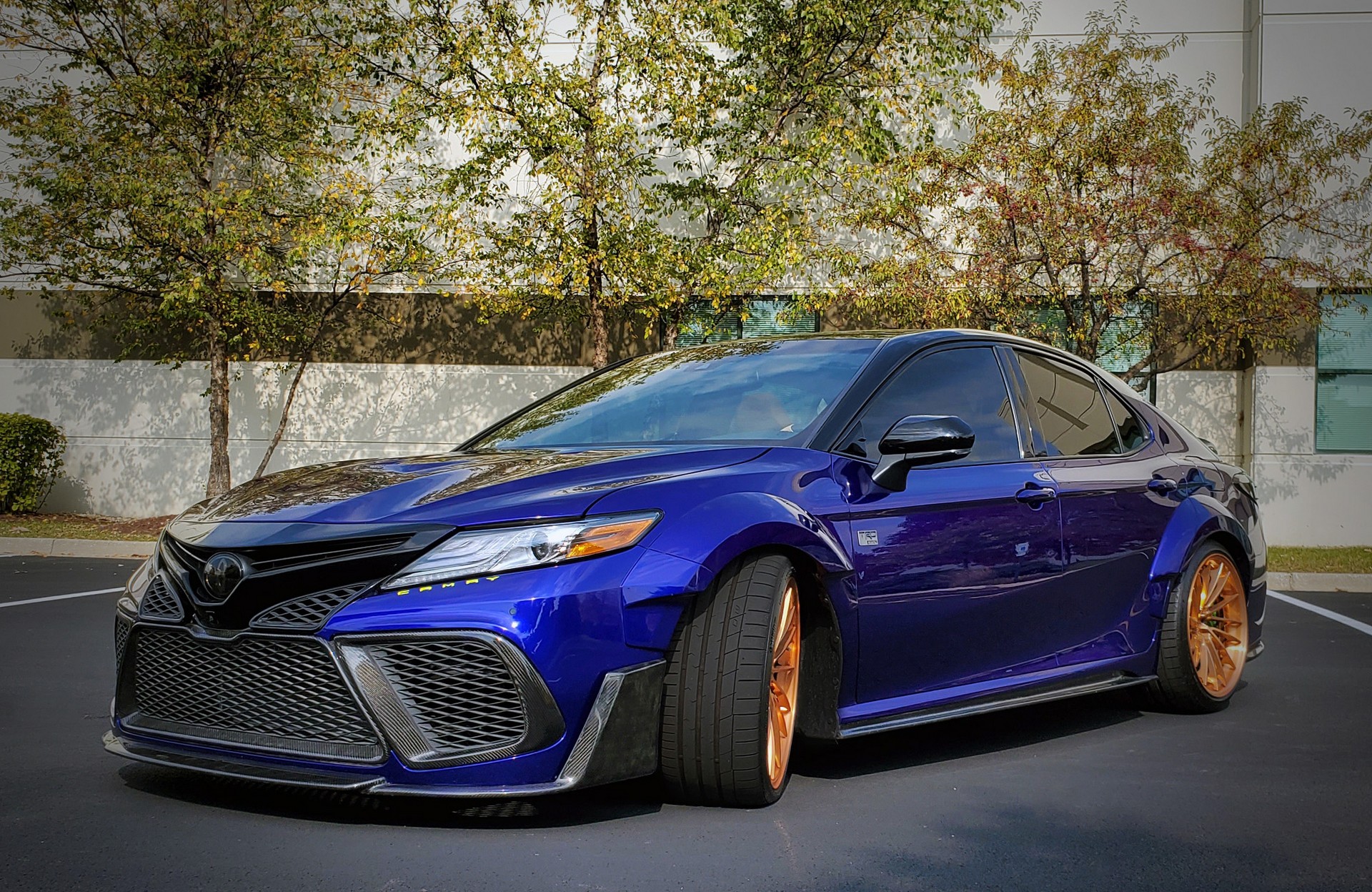 Rutledge Wood’s Blurple Toyota Camry SEMA Cost Over $100k To Build, Could Be Yours For $39k