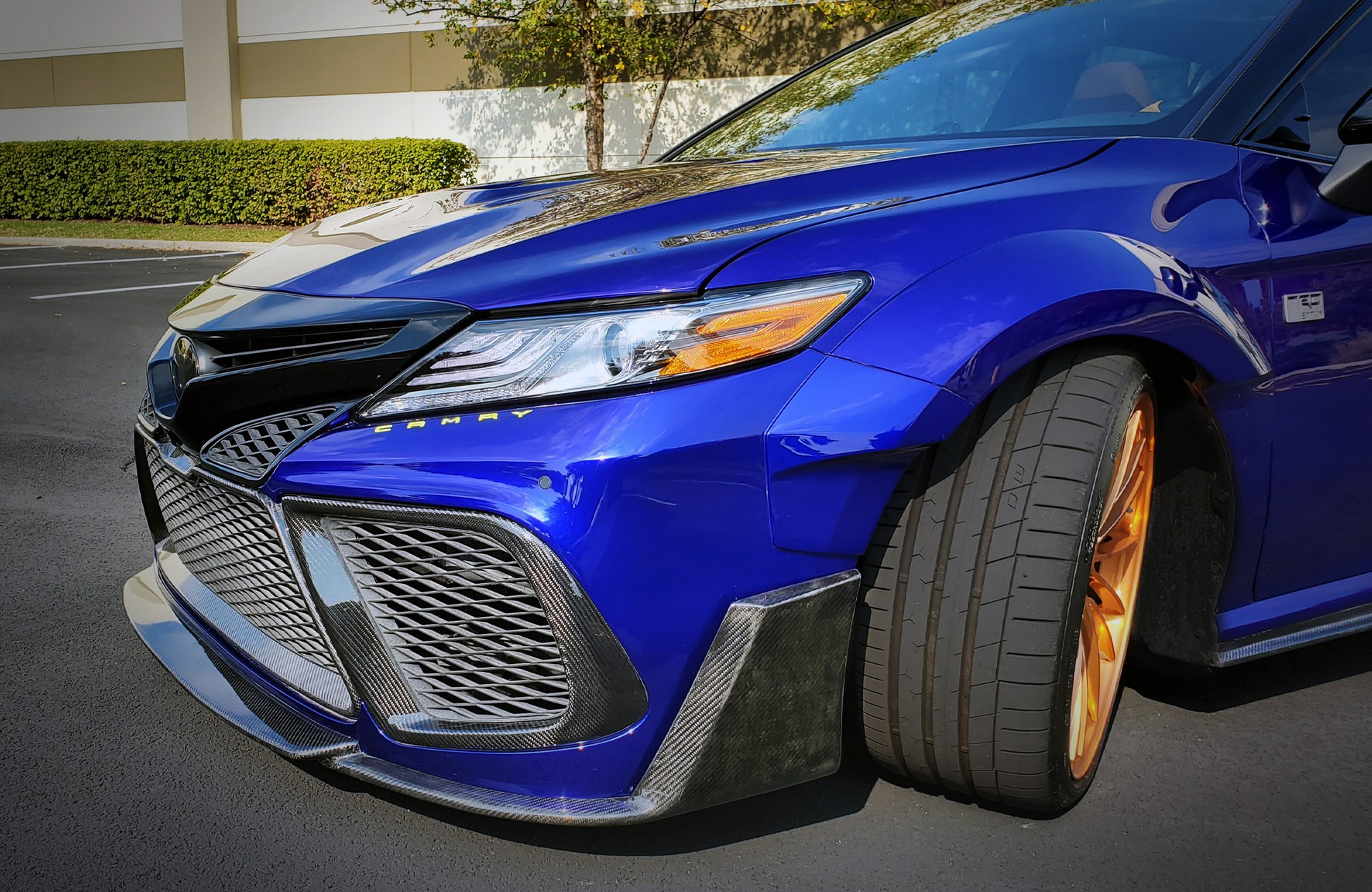 Rutledge Wood’s Blurple Toyota Camry SEMA Cost Over $100k To Build, Could Be Yours For $39k
