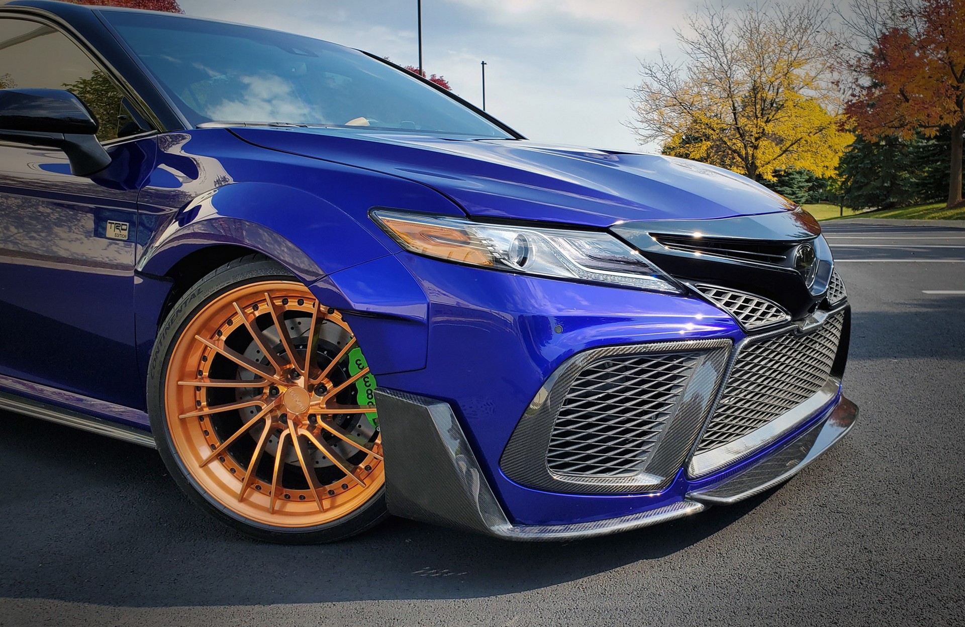 Rutledge Wood’s Blurple Toyota Camry SEMA Cost Over $100k To Build, Could Be Yours For $39k
