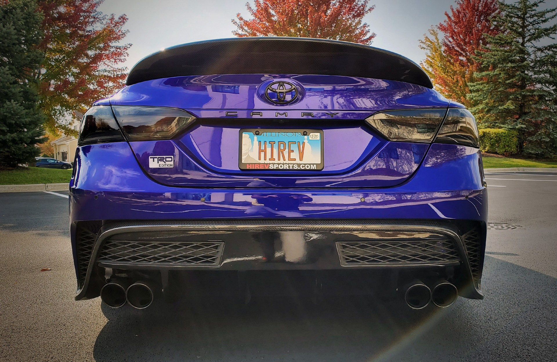 Rutledge Wood’s Blurple Toyota Camry SEMA Cost Over $100k To Build, Could Be Yours For $39k