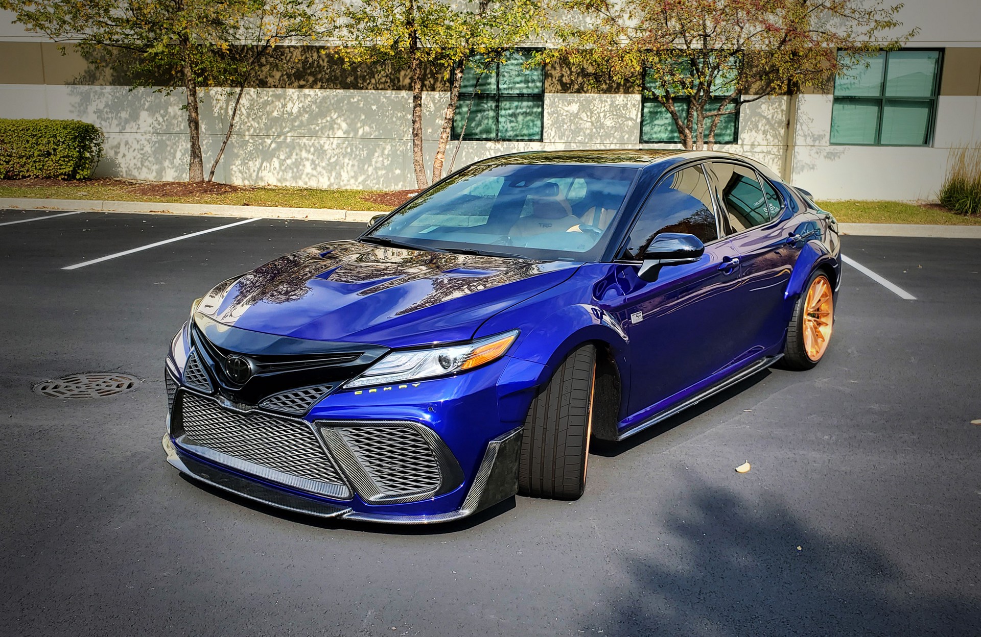 Rutledge Wood’s Blurple Toyota Camry SEMA Cost Over $100k To Build, Could Be Yours For $39k
