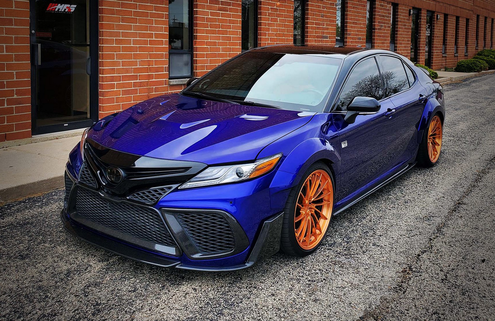 Rutledge Wood’s Blurple Toyota Camry SEMA Cost Over $100k To Build, Could Be Yours For $39k