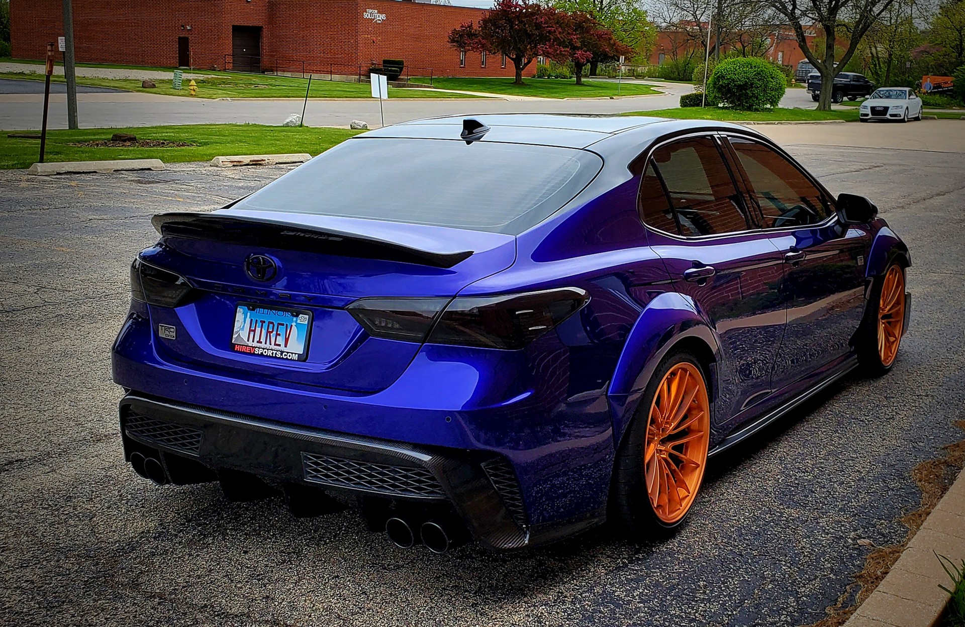 Rutledge Wood’s Blurple Toyota Camry SEMA Cost Over $100k To Build, Could Be Yours For $39k