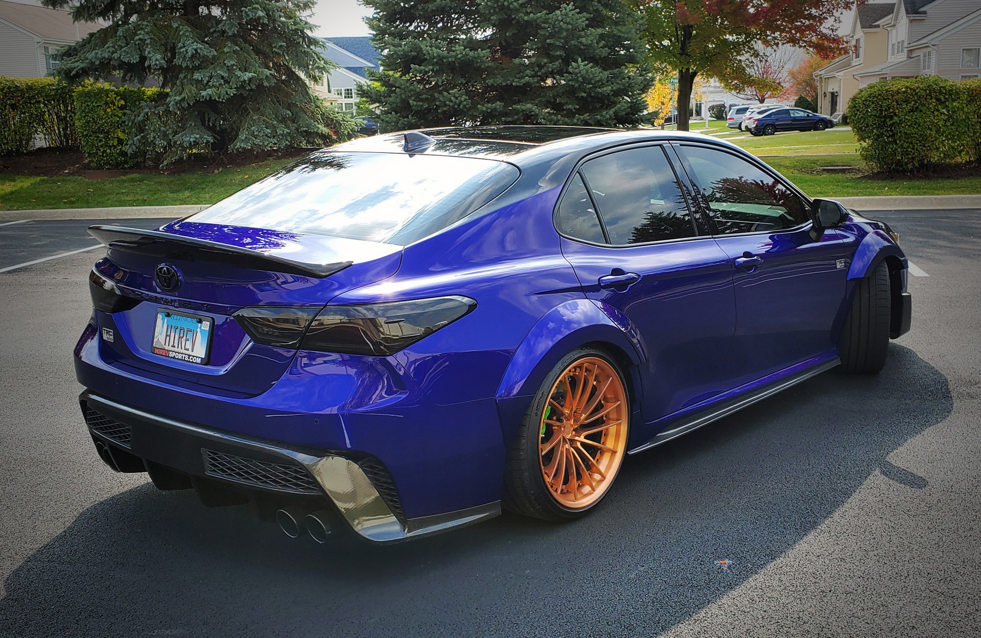 Rutledge Wood’s Blurple Toyota Camry SEMA Cost Over $100k To Build, Could Be Yours For $39k