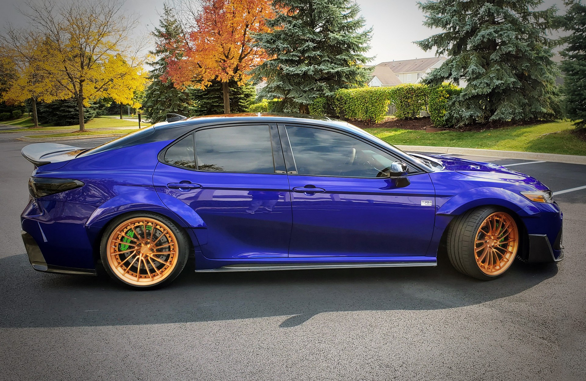 Rutledge Wood’s Blurple Toyota Camry SEMA Cost Over $100k To Build, Could Be Yours For $39k