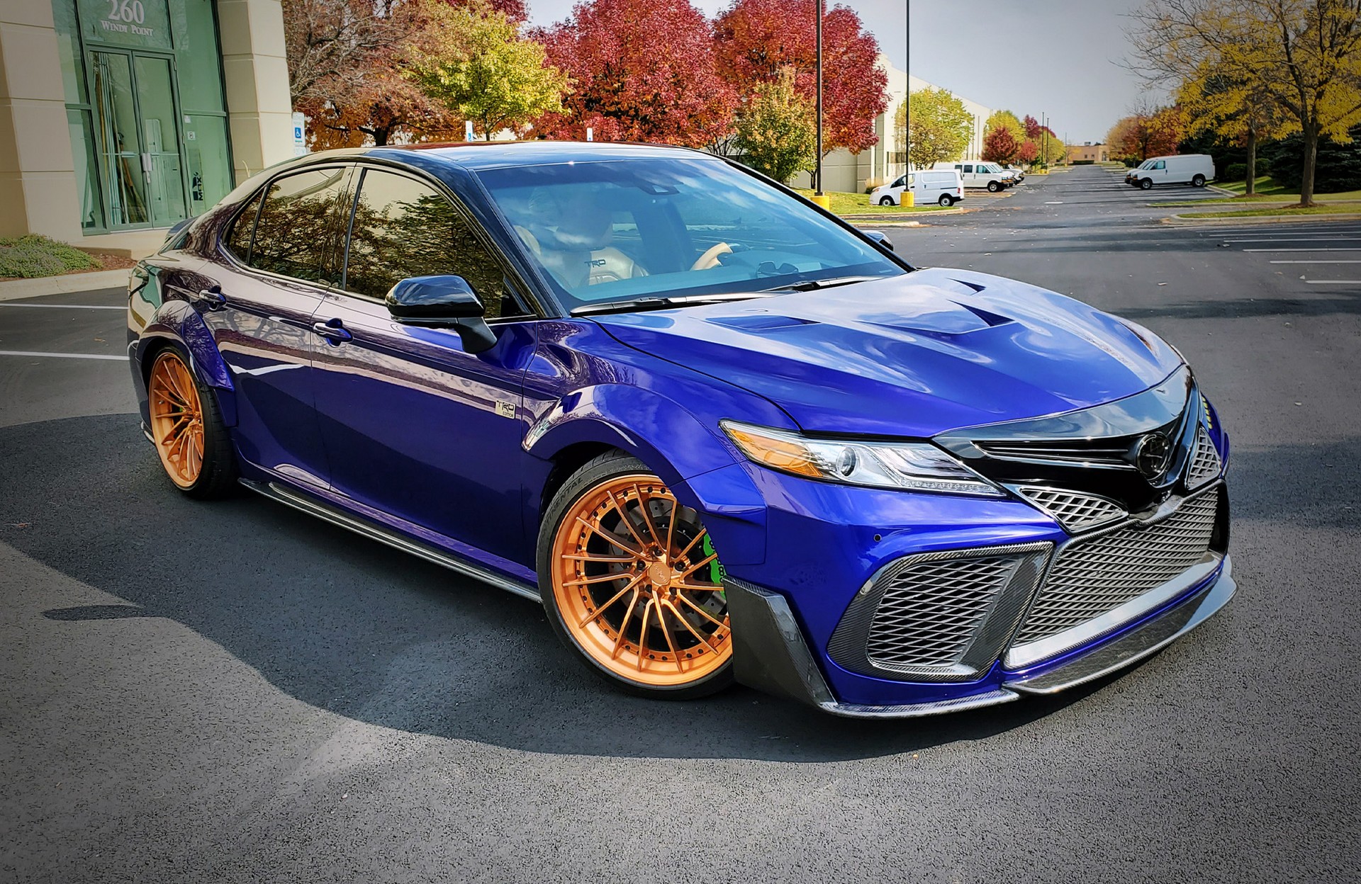 Rutledge Wood’s Blurple Toyota Camry SEMA Cost Over $100k To Build, Could Be Yours For $39k