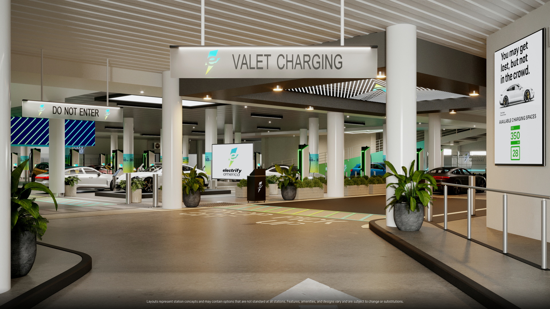 Electrify America Introducing New Charging Stations With Lounges And Event Spaces