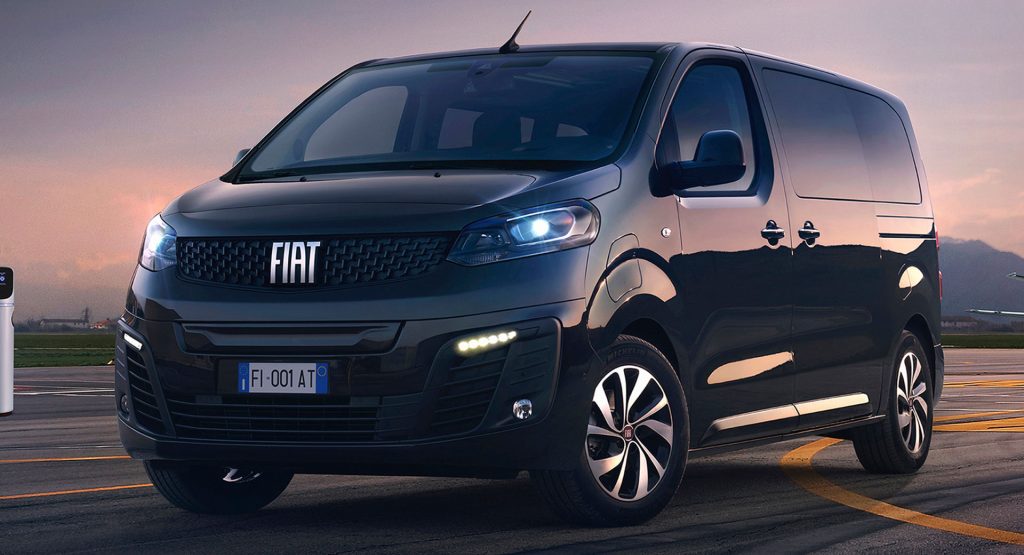  2022 Fiat E-Ulysse Debuts As An Eight-Seat Electric Van Up With To 205 Miles Of Range