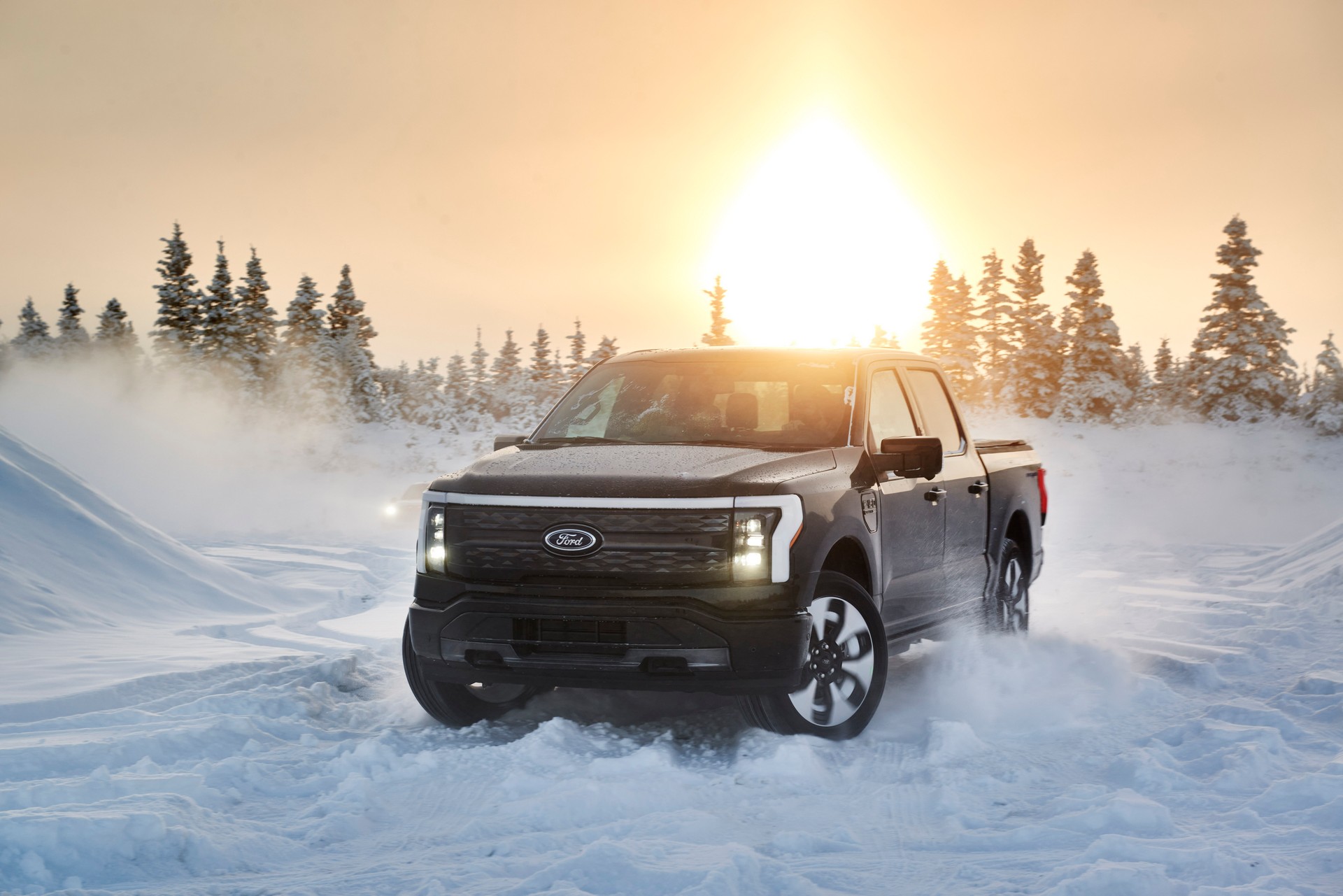 Ford F-150 Lightning Tackles Icy Alaska Ahead Of Its Launch This Spring