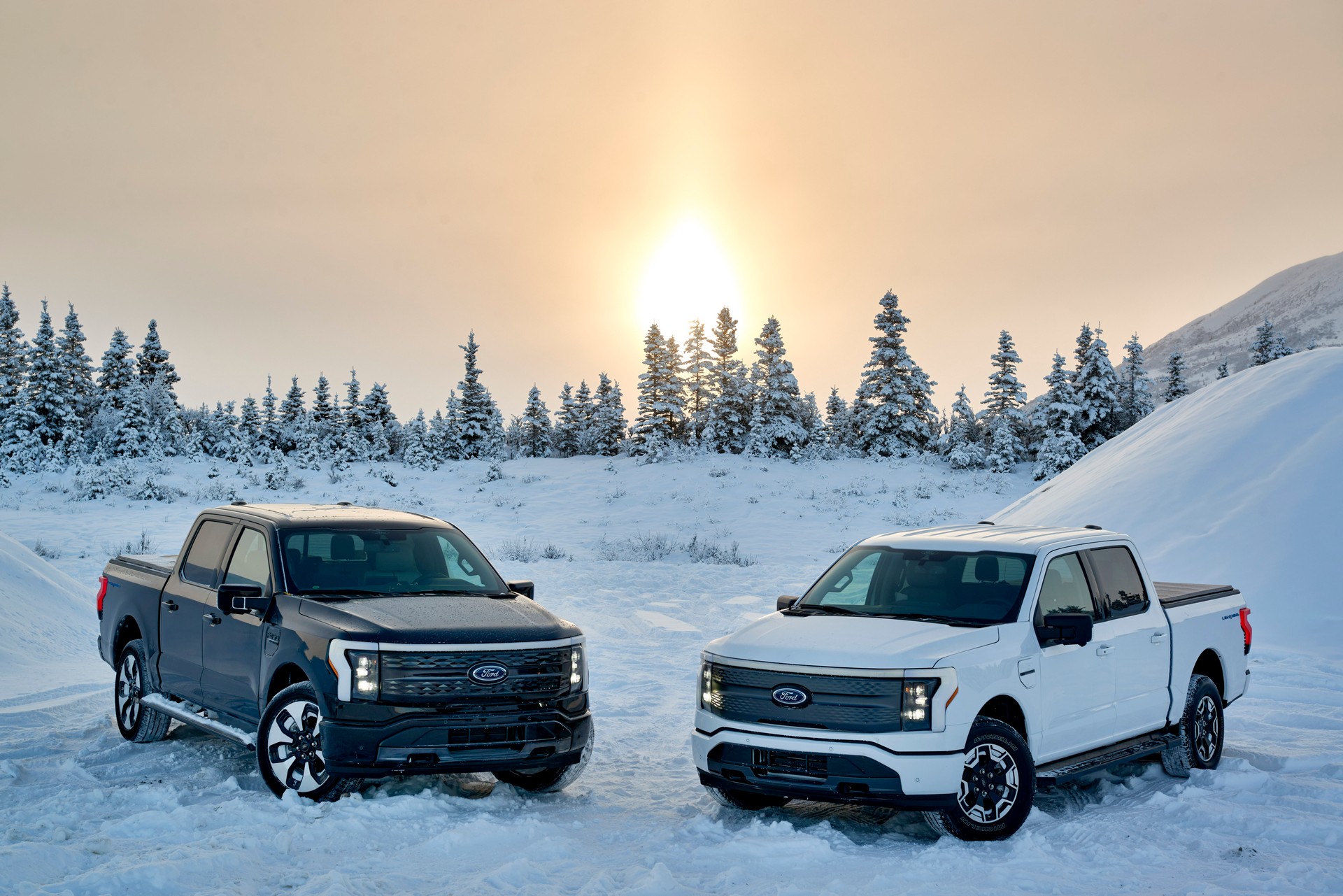 Ford F-150 Lightning Tackles Icy Alaska Ahead Of Its Launch This Spring