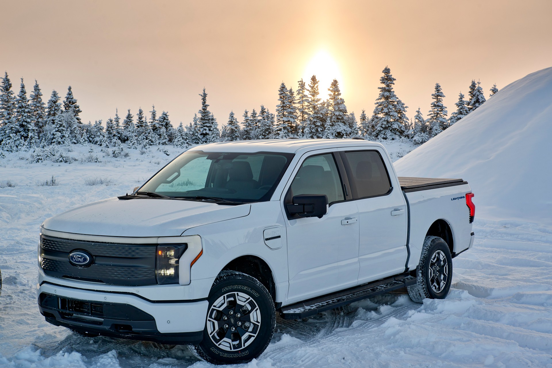 Ford F-150 Lightning Tackles Icy Alaska Ahead Of Its Launch This Spring