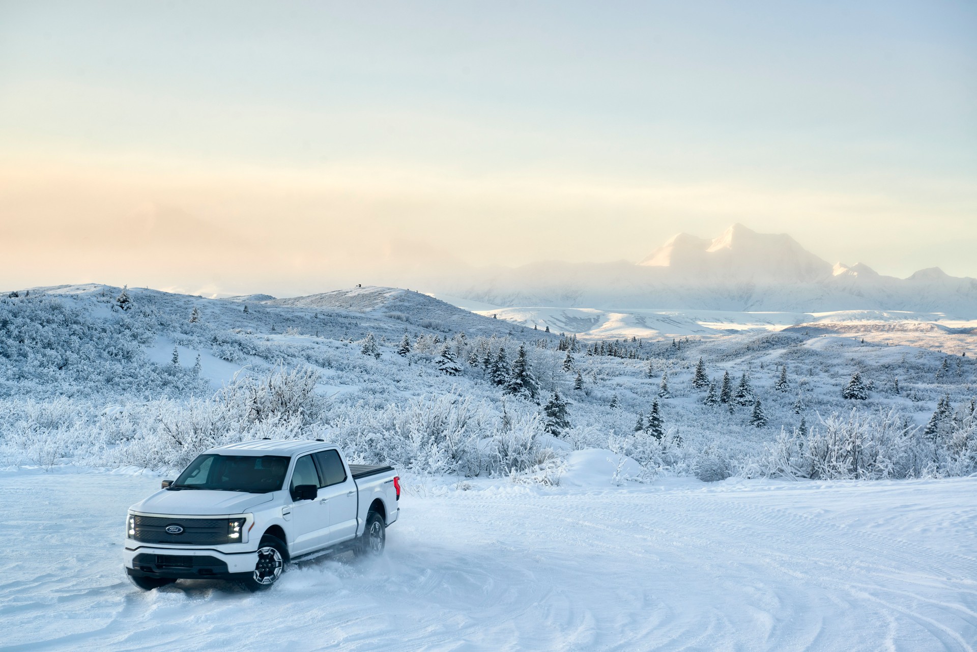 Ford F-150 Lightning Tackles Icy Alaska Ahead Of Its Launch This Spring