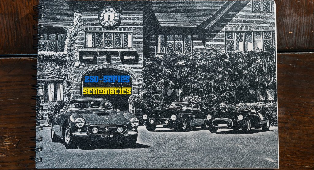  GTO Engineering Does What Ferrari Never Did And Creates Technical Schematic Drawings For 250 Series