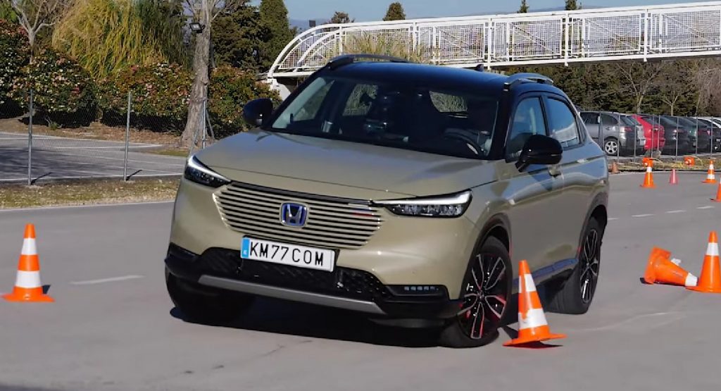 2022 Honda HR-V Performs Reasonably Well For Its Class In The Moose Test