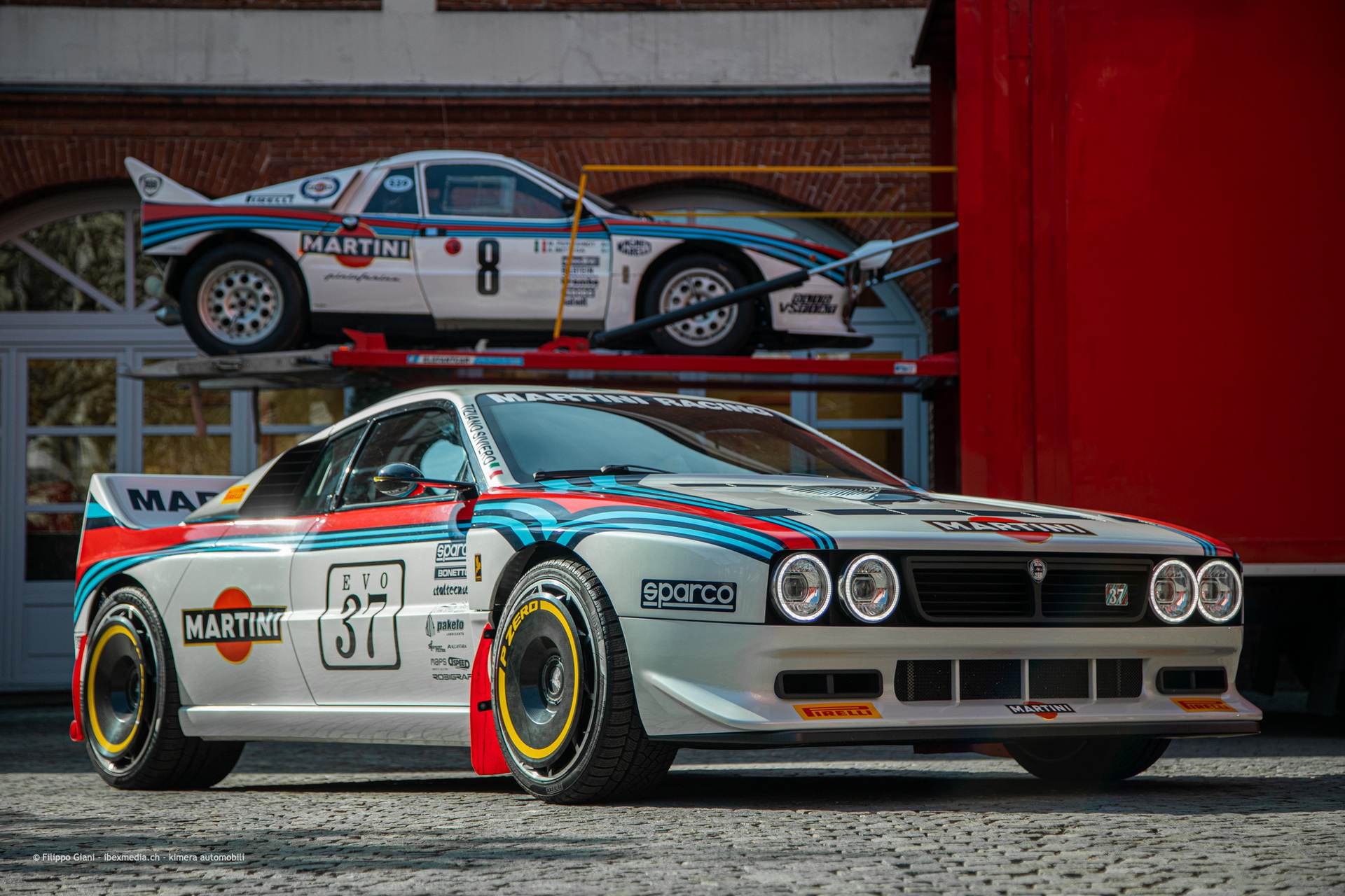 The Kimera ‘Don’t Call Me A Lancia’ EVO37 Just Looks Right In The Martini Livery