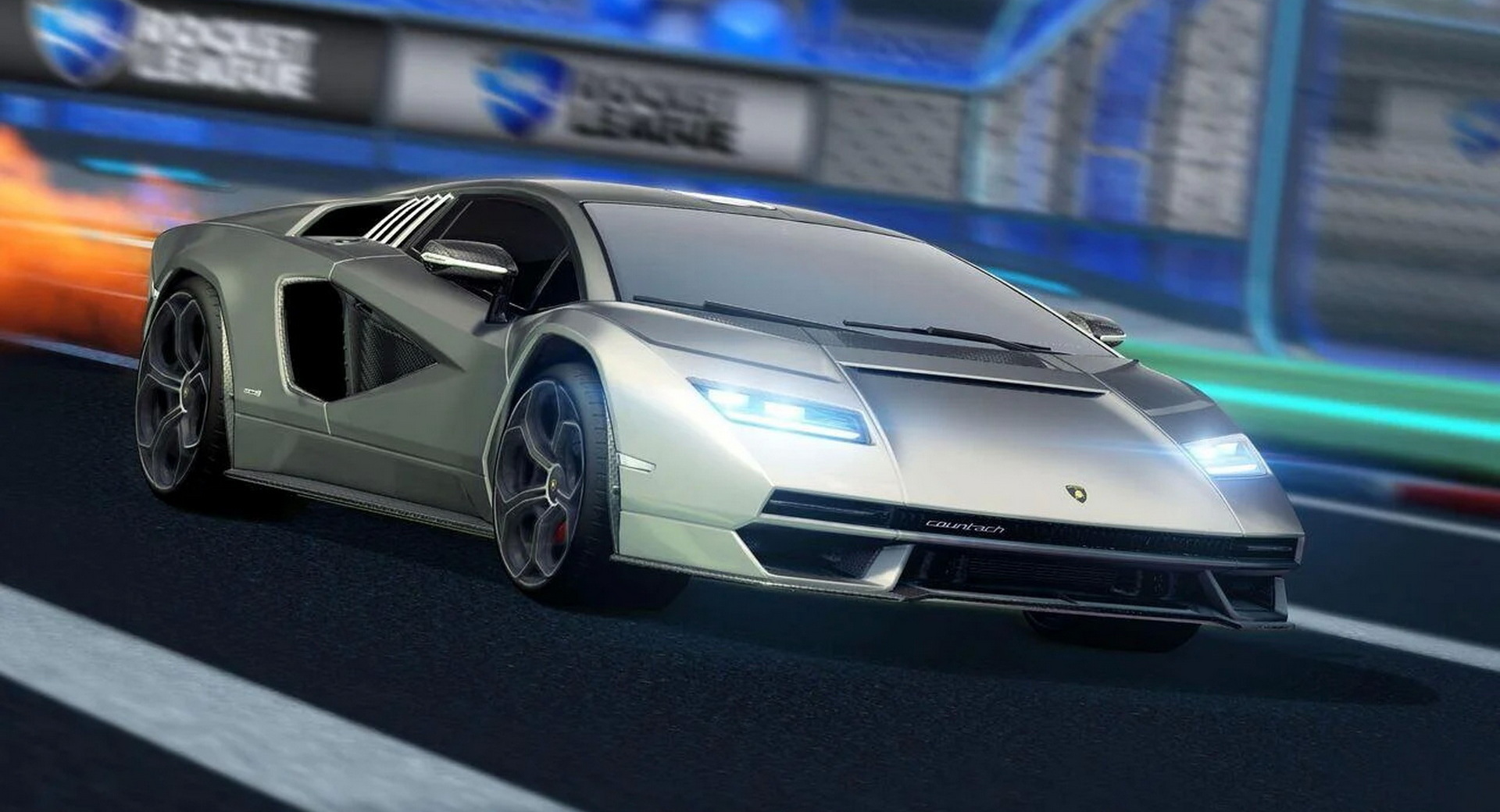 The Lamborghini Countach LPI 800-4 Will Tear It Up In Rocket League