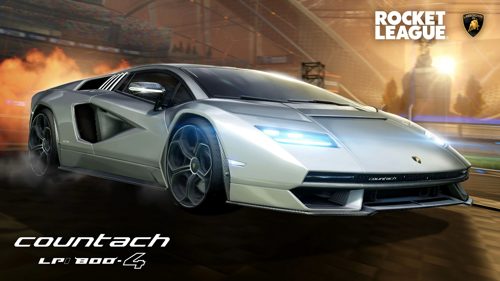 The Lamborghini Countach LPI 800-4 Will Tear It Up In Rocket League