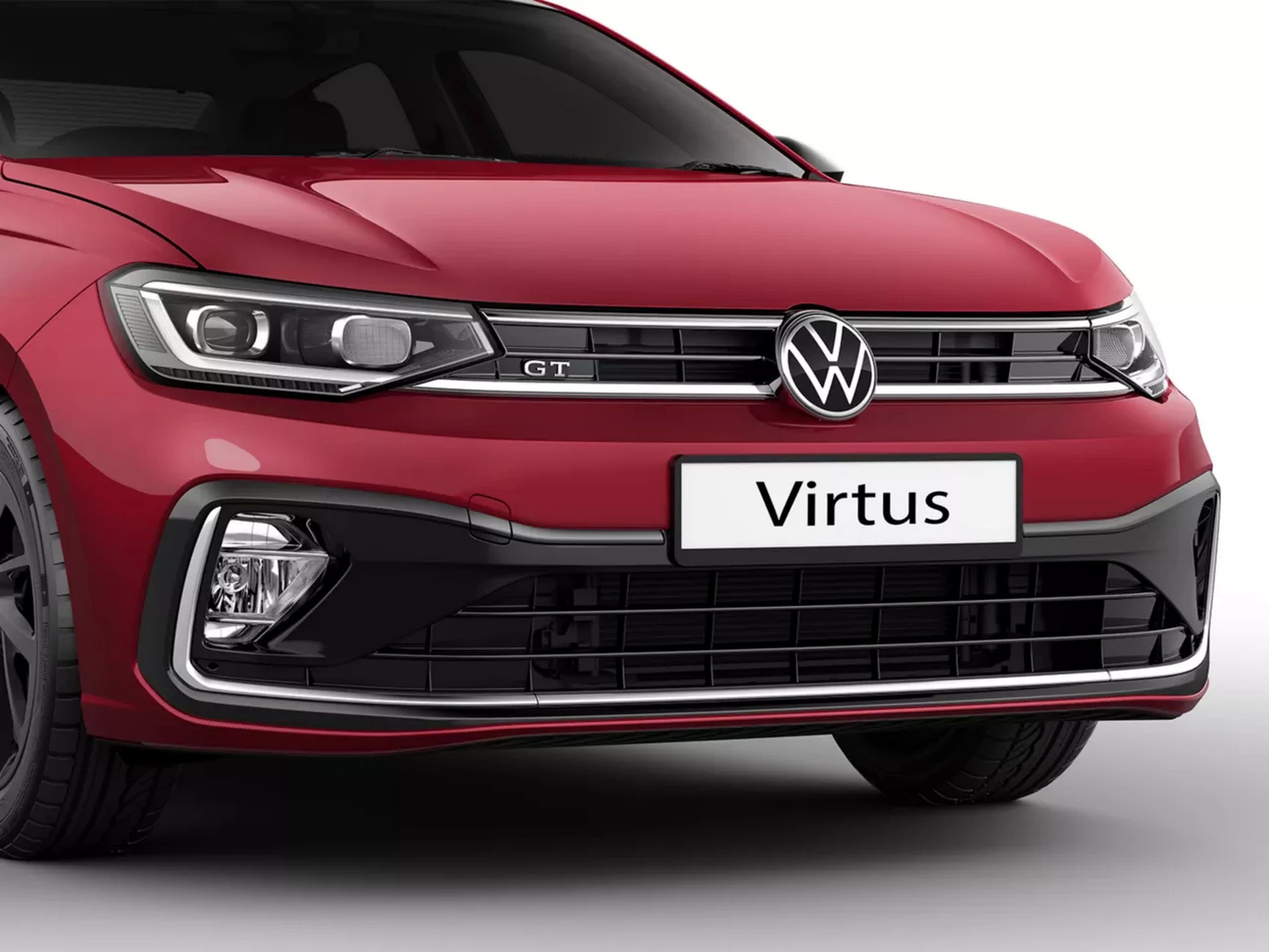 VW Virtus Facelift Debuts In India With Upmarket Styling, Two Engine Options