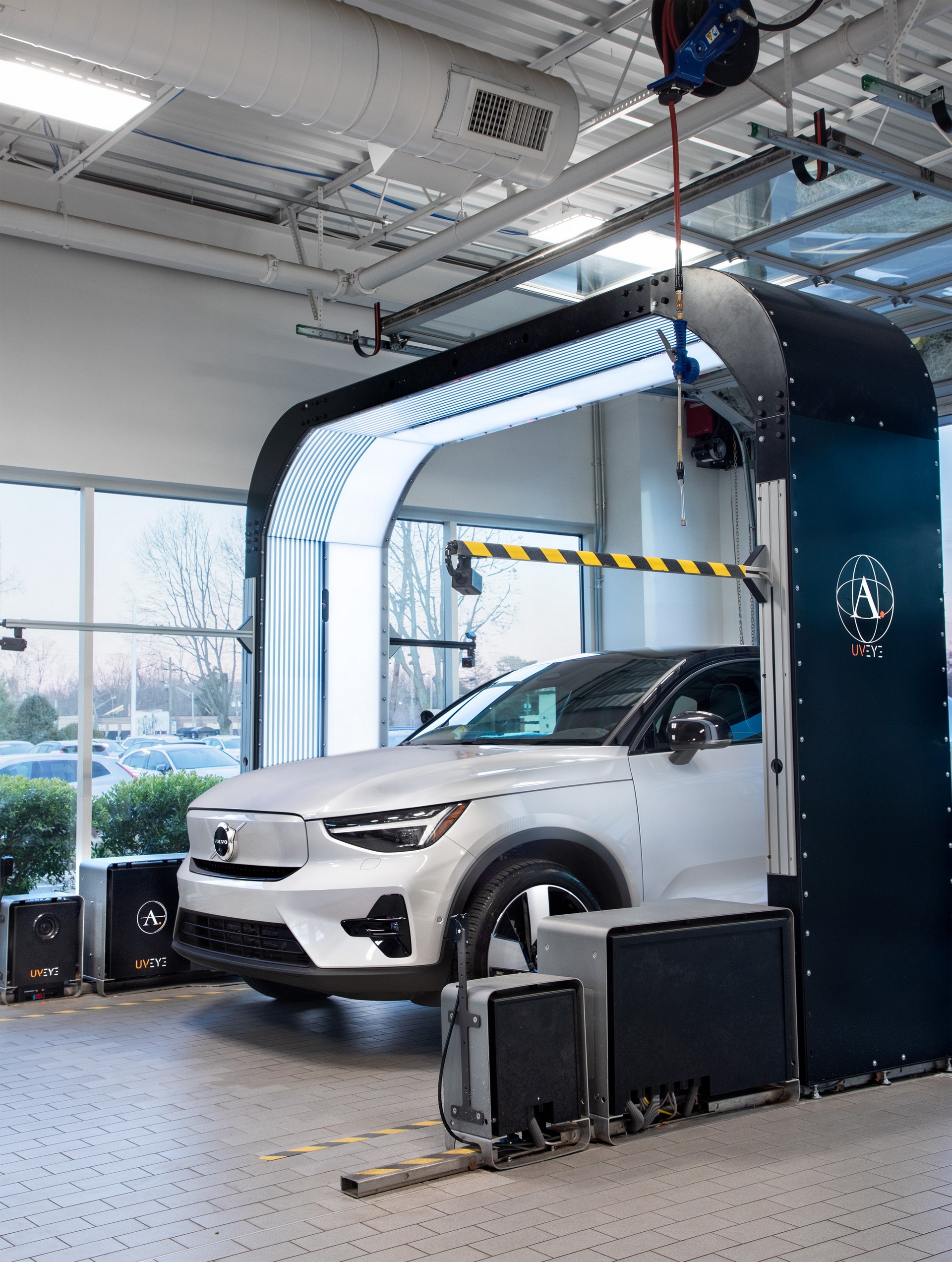 Volvo Creates Vehicle Inspection Bot That Can Examine A Car In Seconds