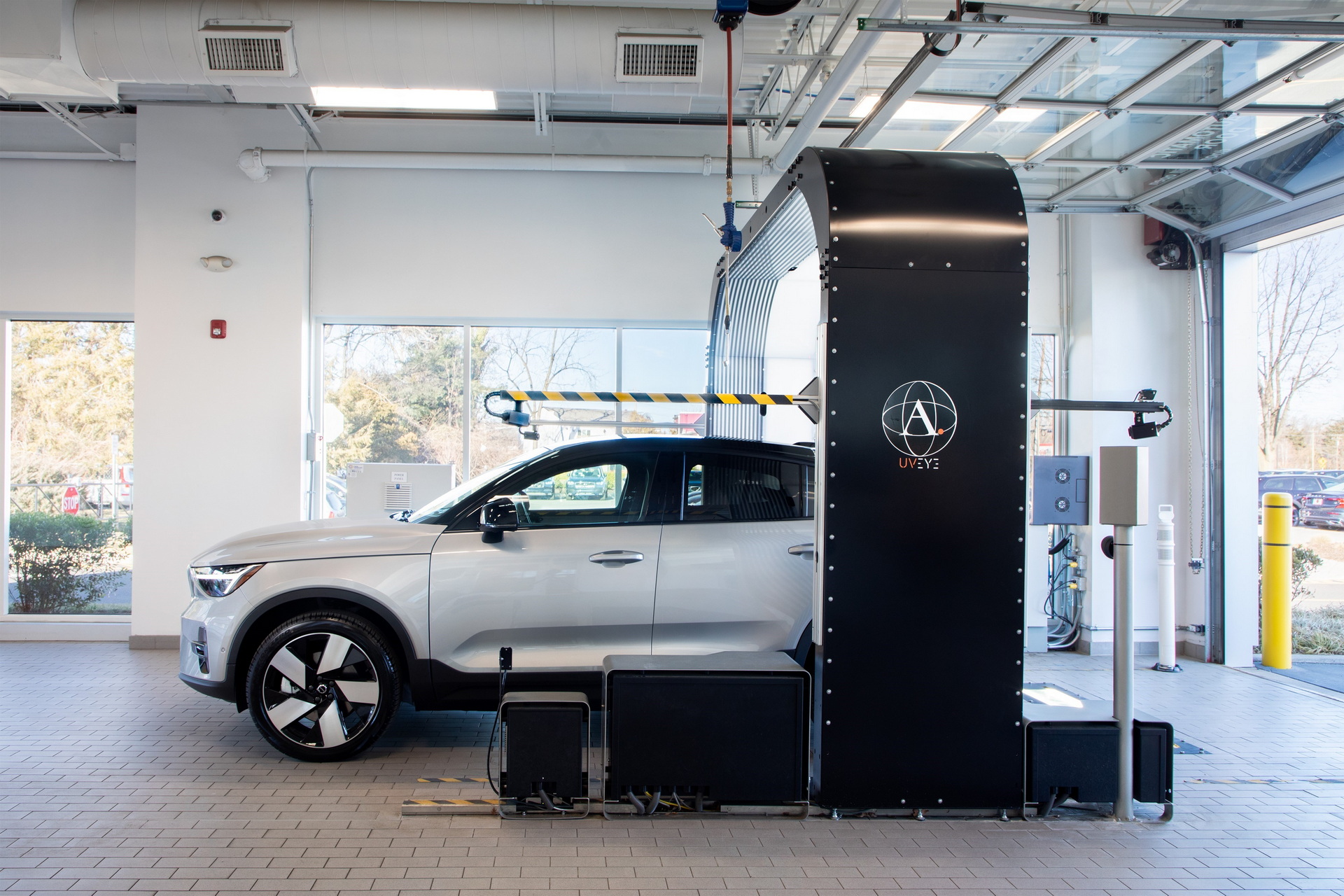 Volvo Creates Vehicle Inspection Bot That Can Examine A Car In Seconds