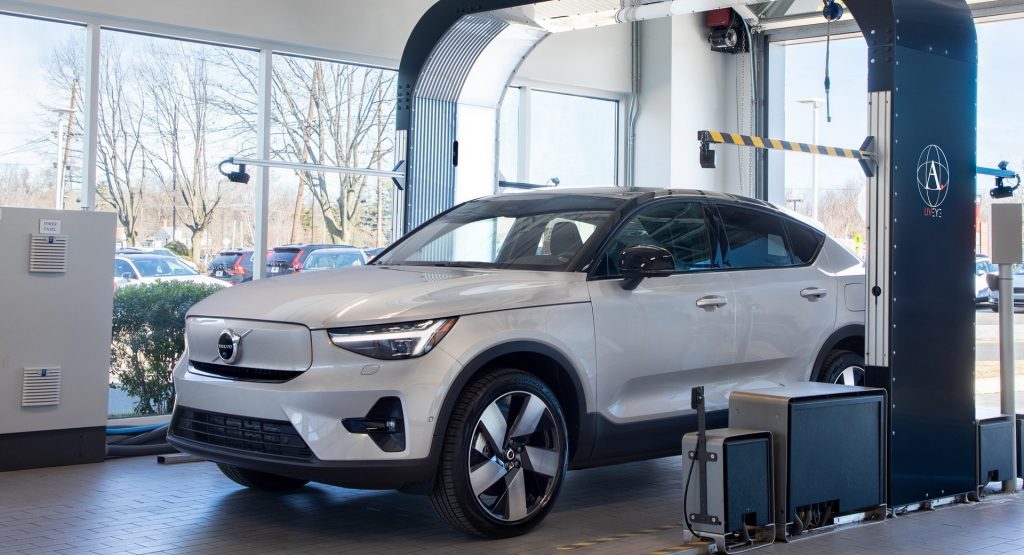  Volvo Creates Vehicle Inspection Bot That Can Examine A Car In Seconds