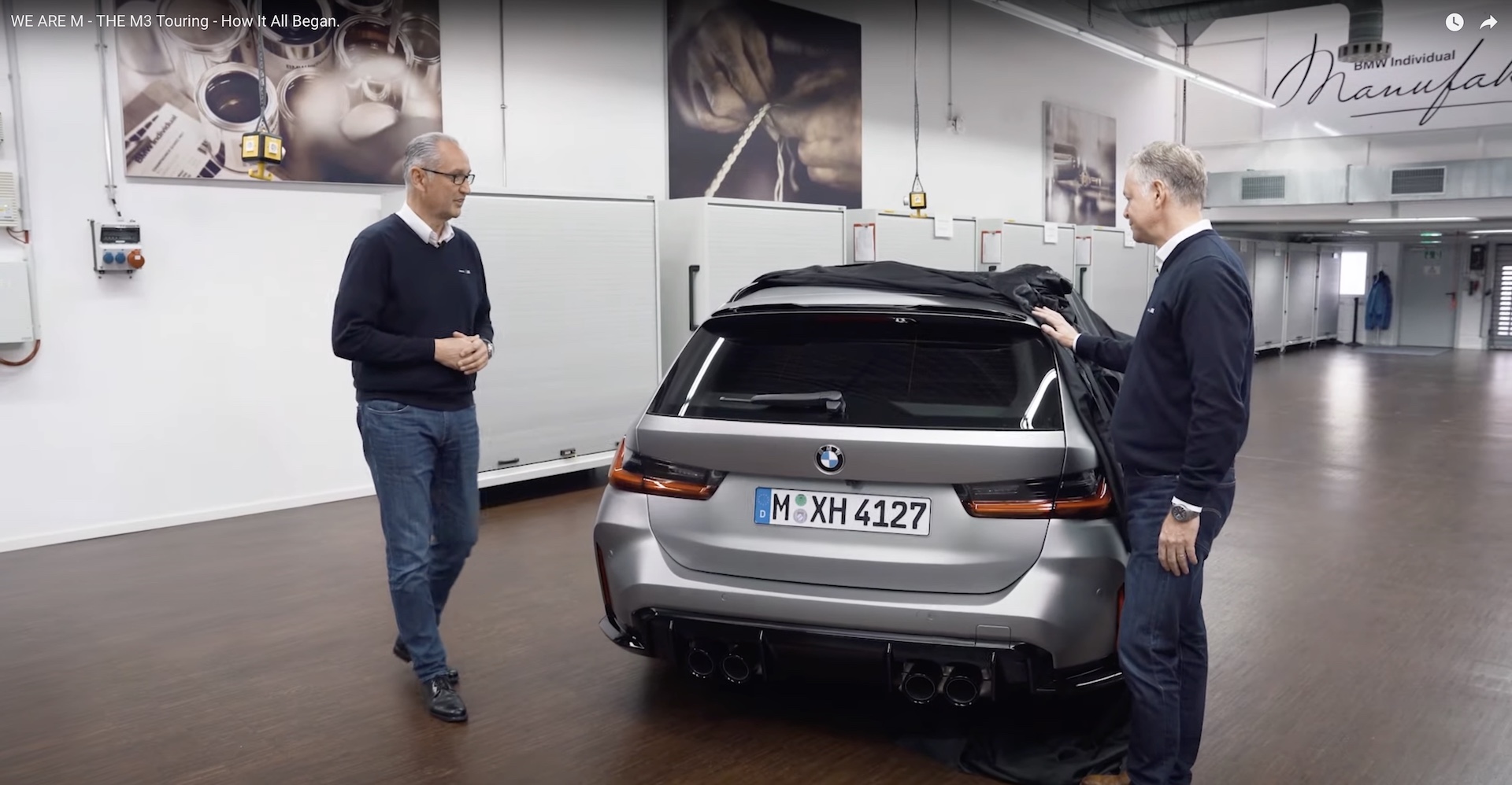 BMW Lifts Covers On 2023 M3 Touring, Looks Back At E46 M3 Wagon Concept