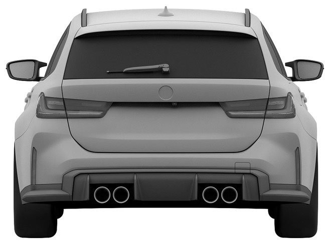 2023 BMW M3 Touring Fully Revealed In Patent Photos