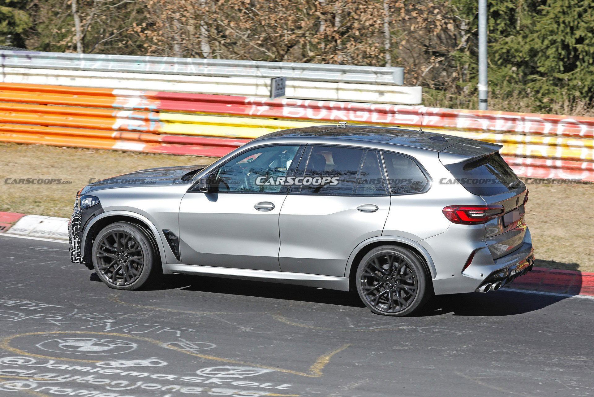 2024 BMW X5 M Tackles The Nurburgring As Rumors Suggest It May Get A New Hybrid Powertrain