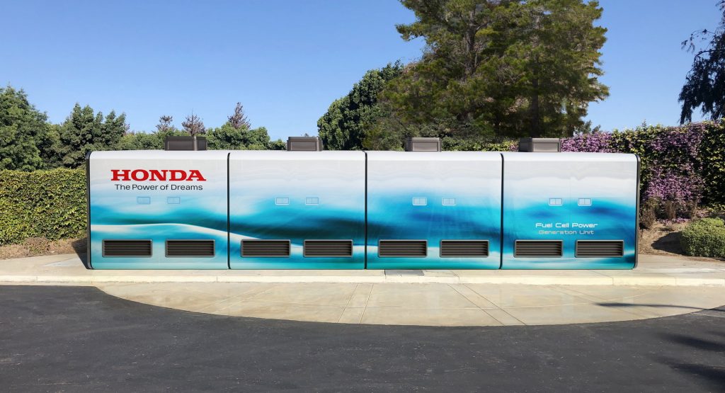 Honda Will Install A Hydrogen-Powered Backup Generator At Its California Campus