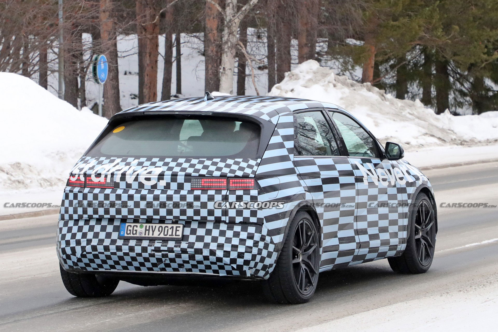 New Hyundai Ioniq 5 N Spied, Could Have A Dual Motor All-Wheel Drive System With 577 HP