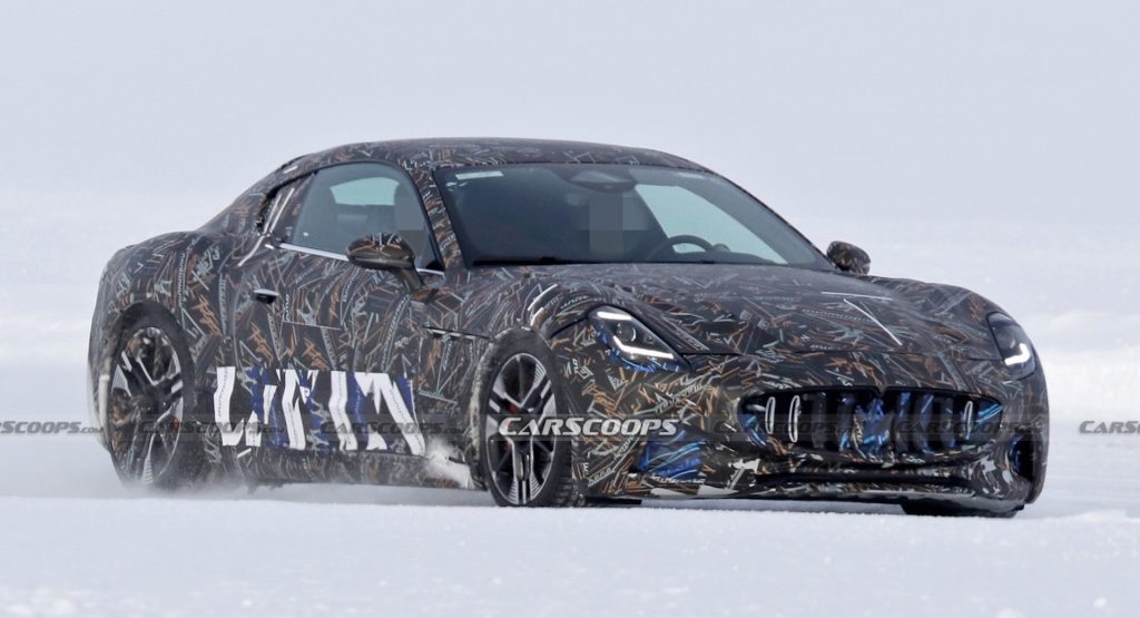 2023 Maserati GranTurismo Shows Its Folgore Electric Side