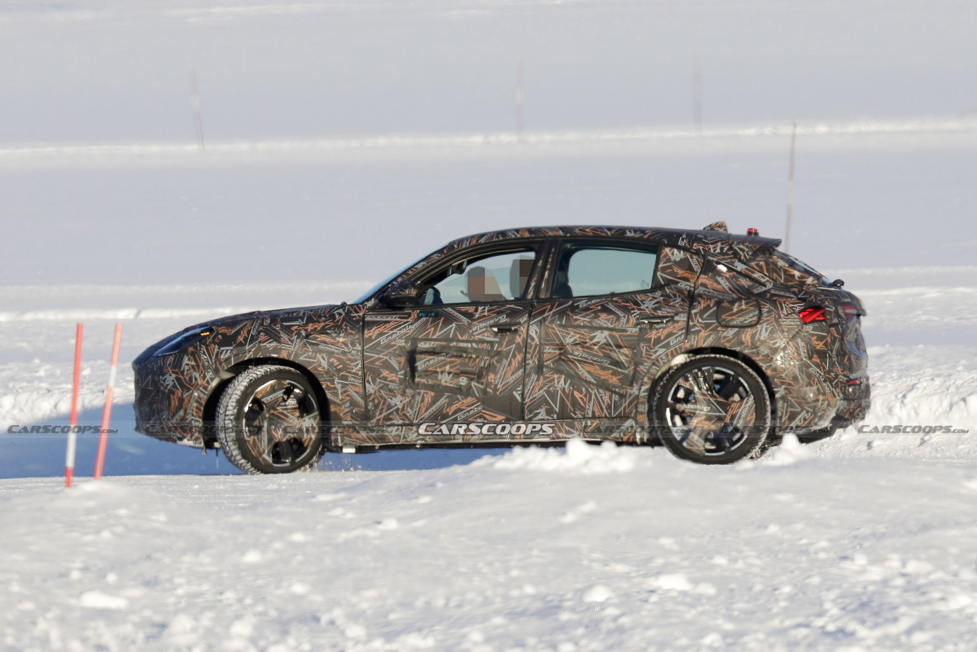 2024 Maserati Grecale Folgore Spied Testing Its Electric Powertrain