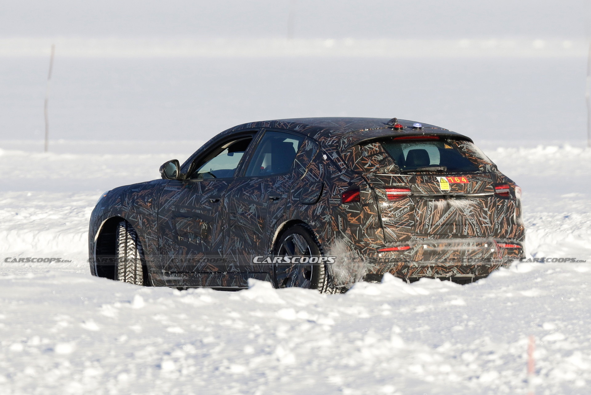 2024 Maserati Grecale Folgore Spied Testing Its Electric Powertrain