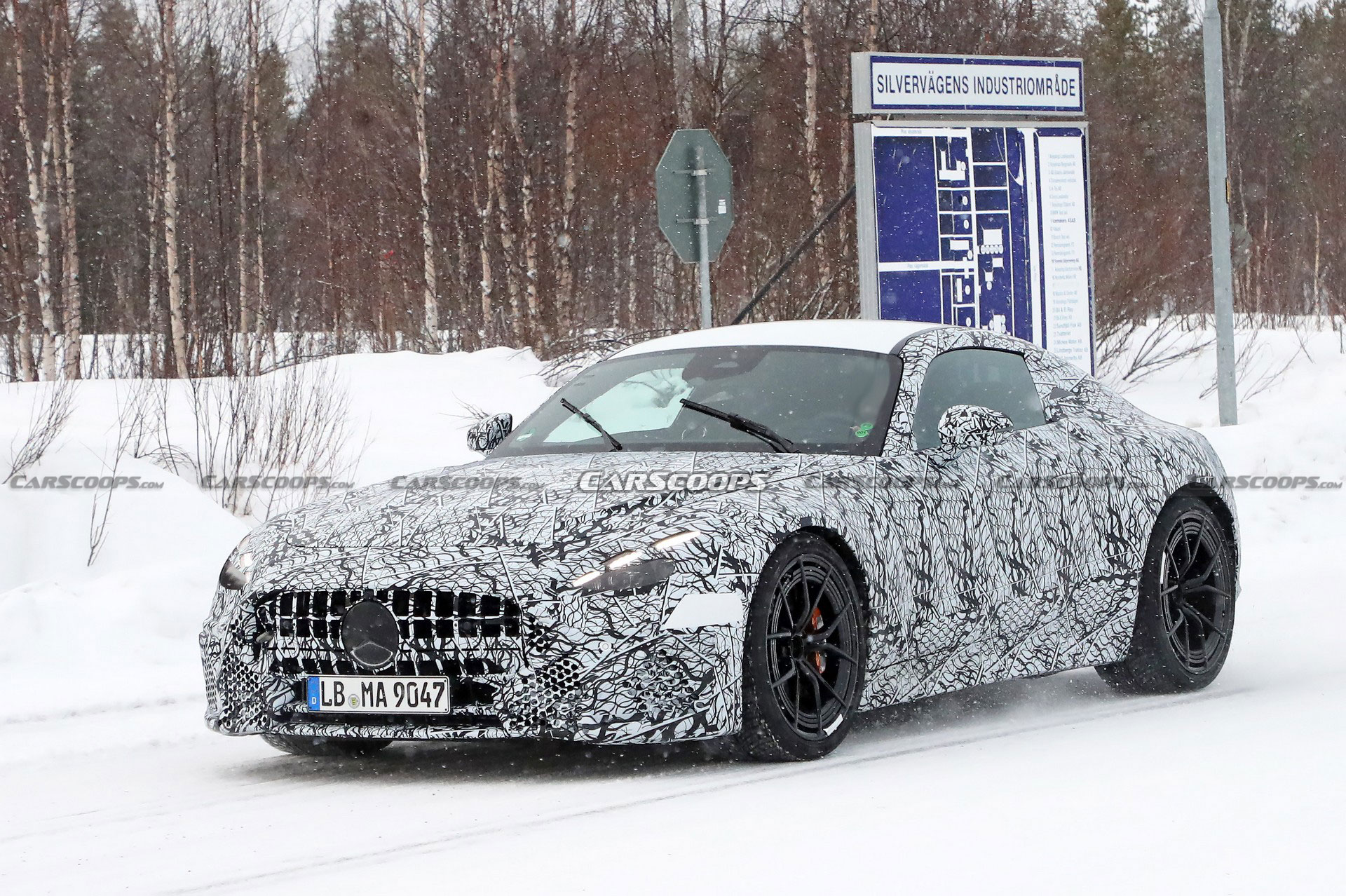 2023 Mercedes-AMG GT Continues Cold Weather Testing, Should Have All-Wheel Drive And At Least 577 HP