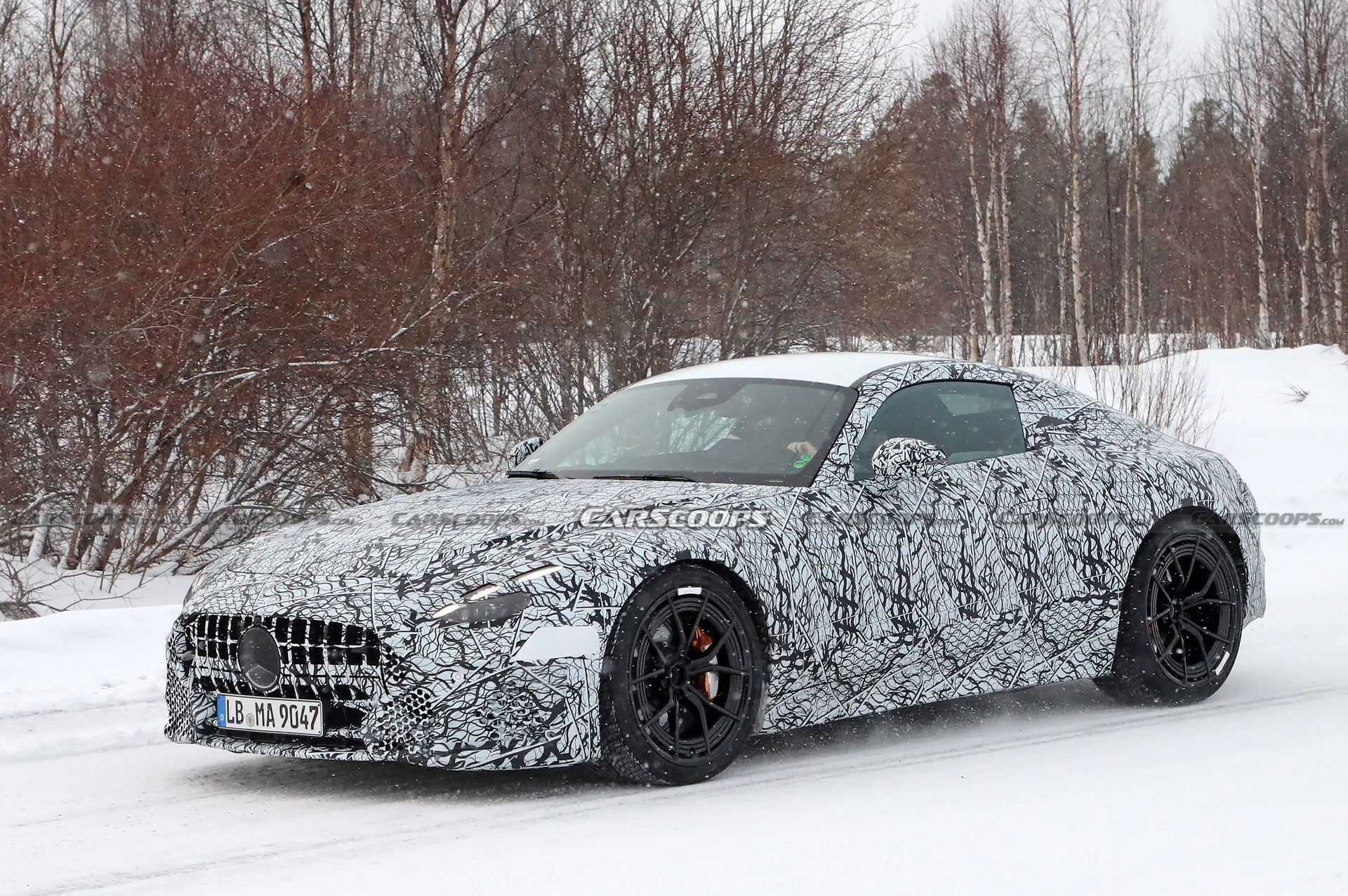 2023 Mercedes-AMG GT Continues Cold Weather Testing, Should Have All-Wheel Drive And At Least 577 HP