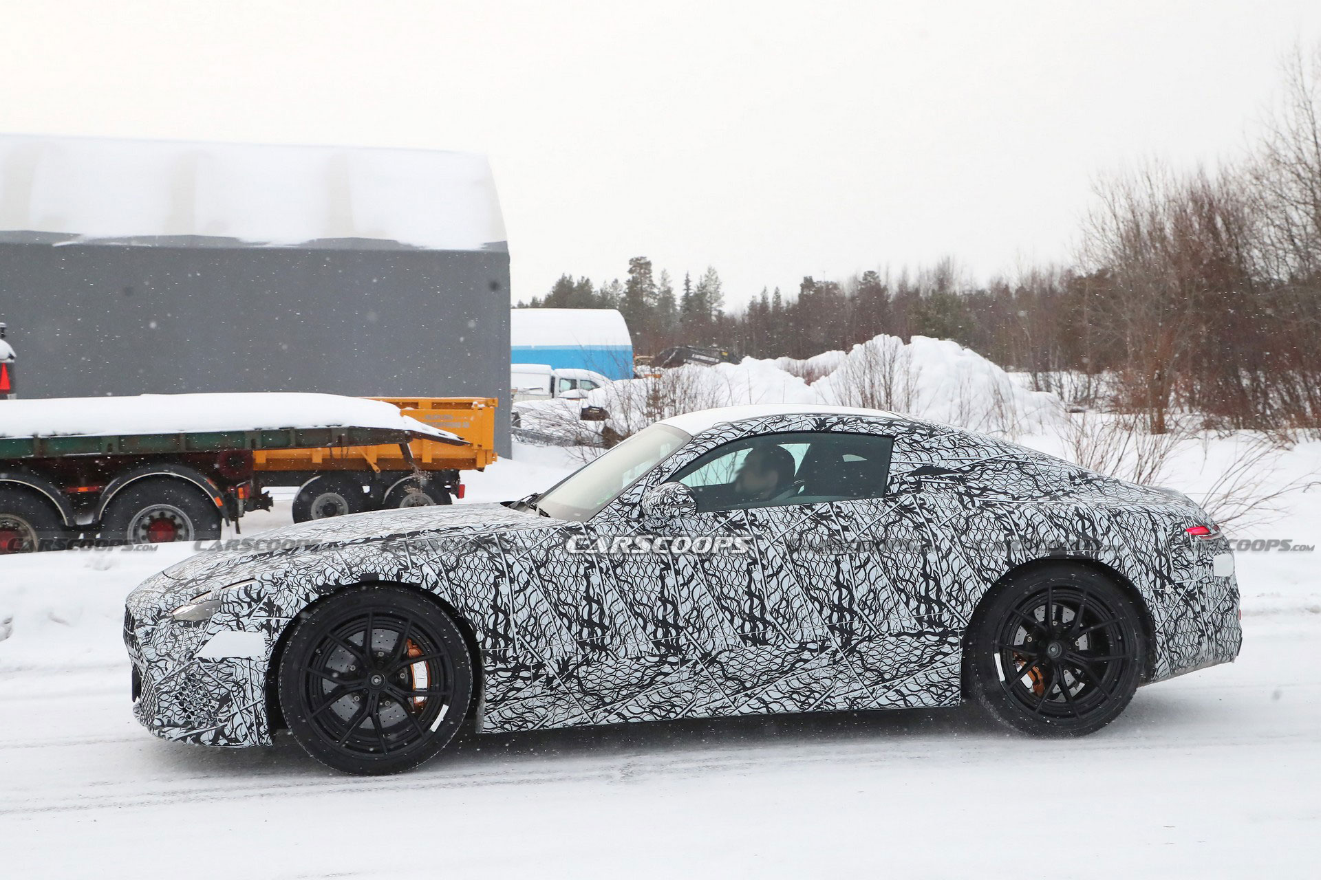 2023 Mercedes-AMG GT Continues Cold Weather Testing, Should Have All-Wheel Drive And At Least 577 HP